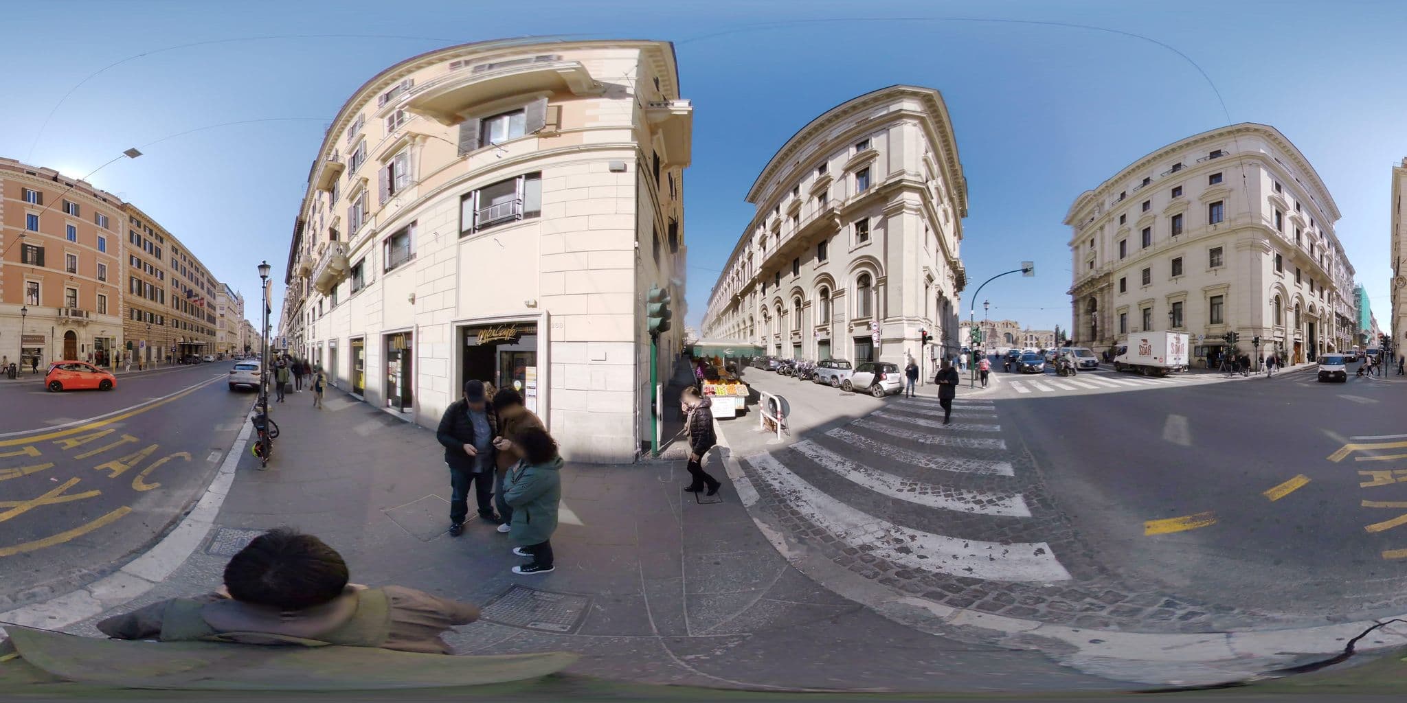 Street view near Donna Margherita Rome Suite & Rooms, Monti — © mapconcierge (CC BY-SA · Mapillary)