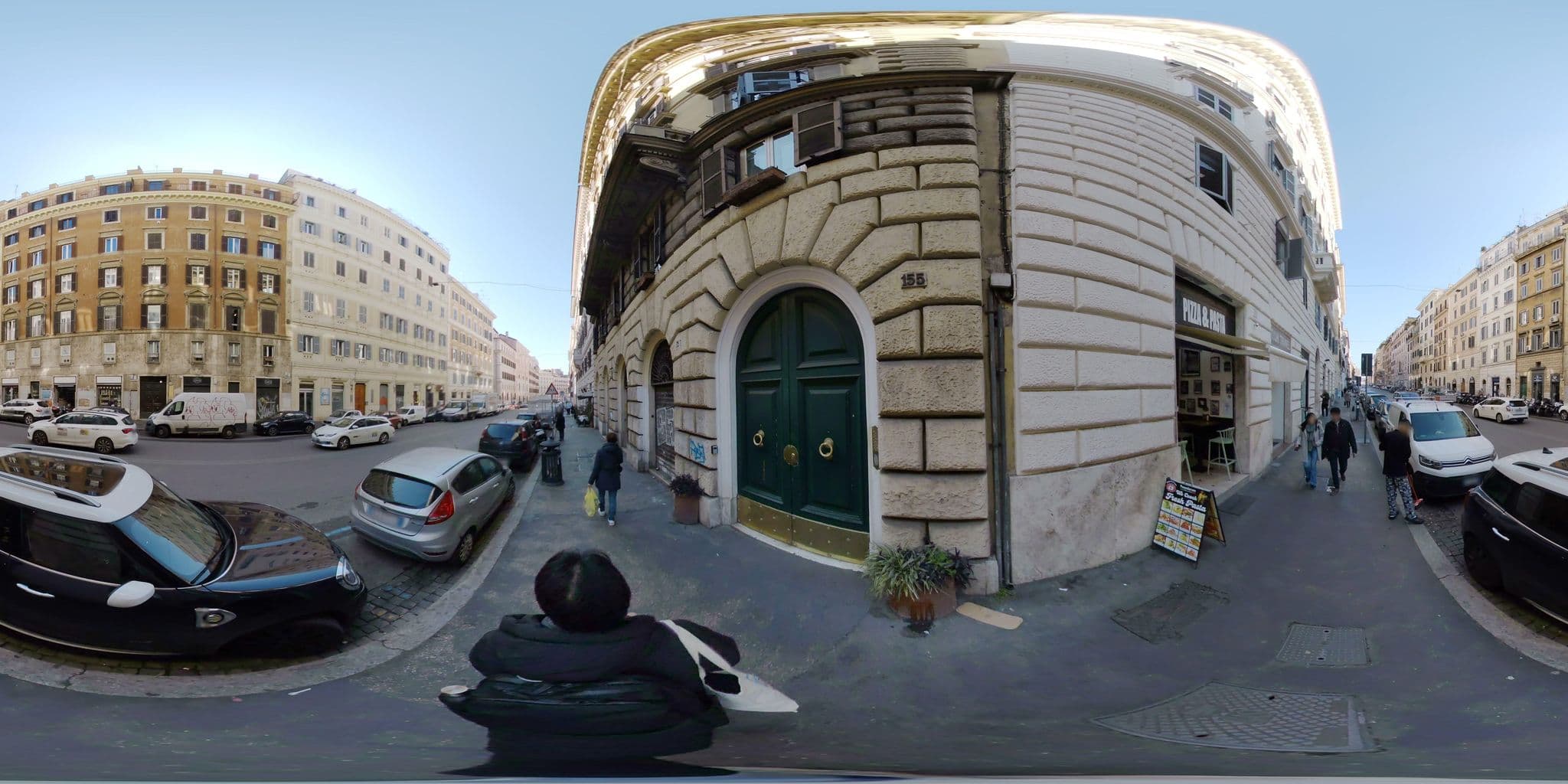 Street view near B&B L'arco del colosseo, Monti — © akiyoshiii213 (CC BY-SA · Mapillary)