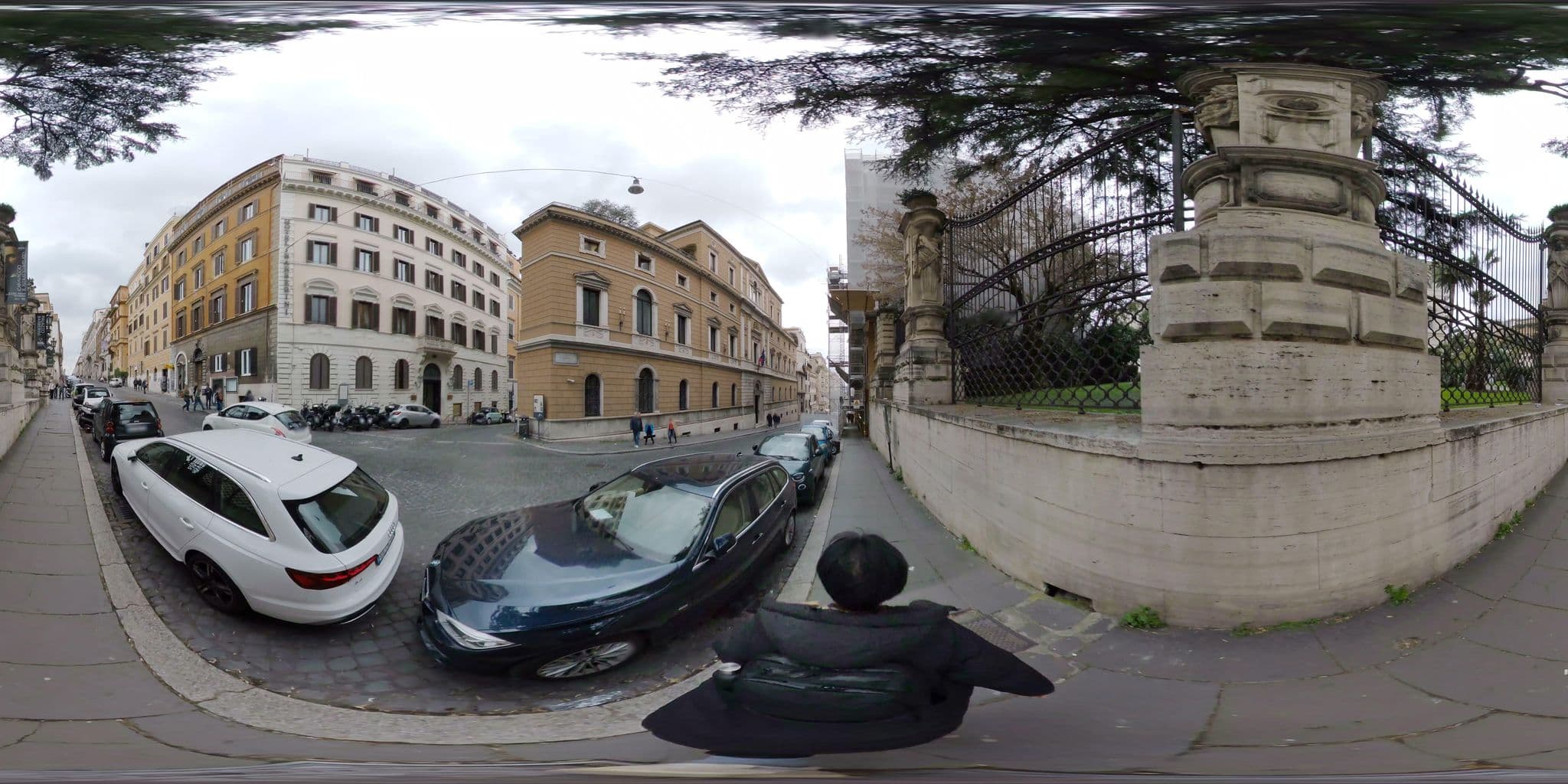 Street view near Hotel 4 Fontane, Ludovisi — © akiyoshiii213 (CC BY-SA · Mapillary)