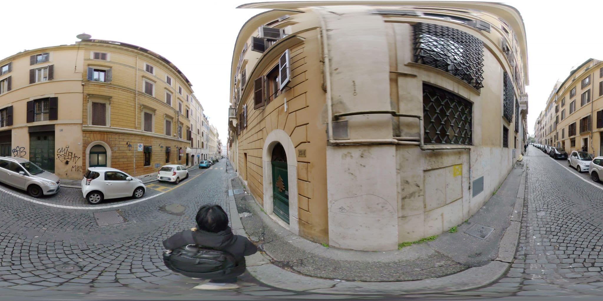 Street view near Aida B&B Roma, Ludovisi — © akiyoshiii213 (CC BY-SA · Mapillary)