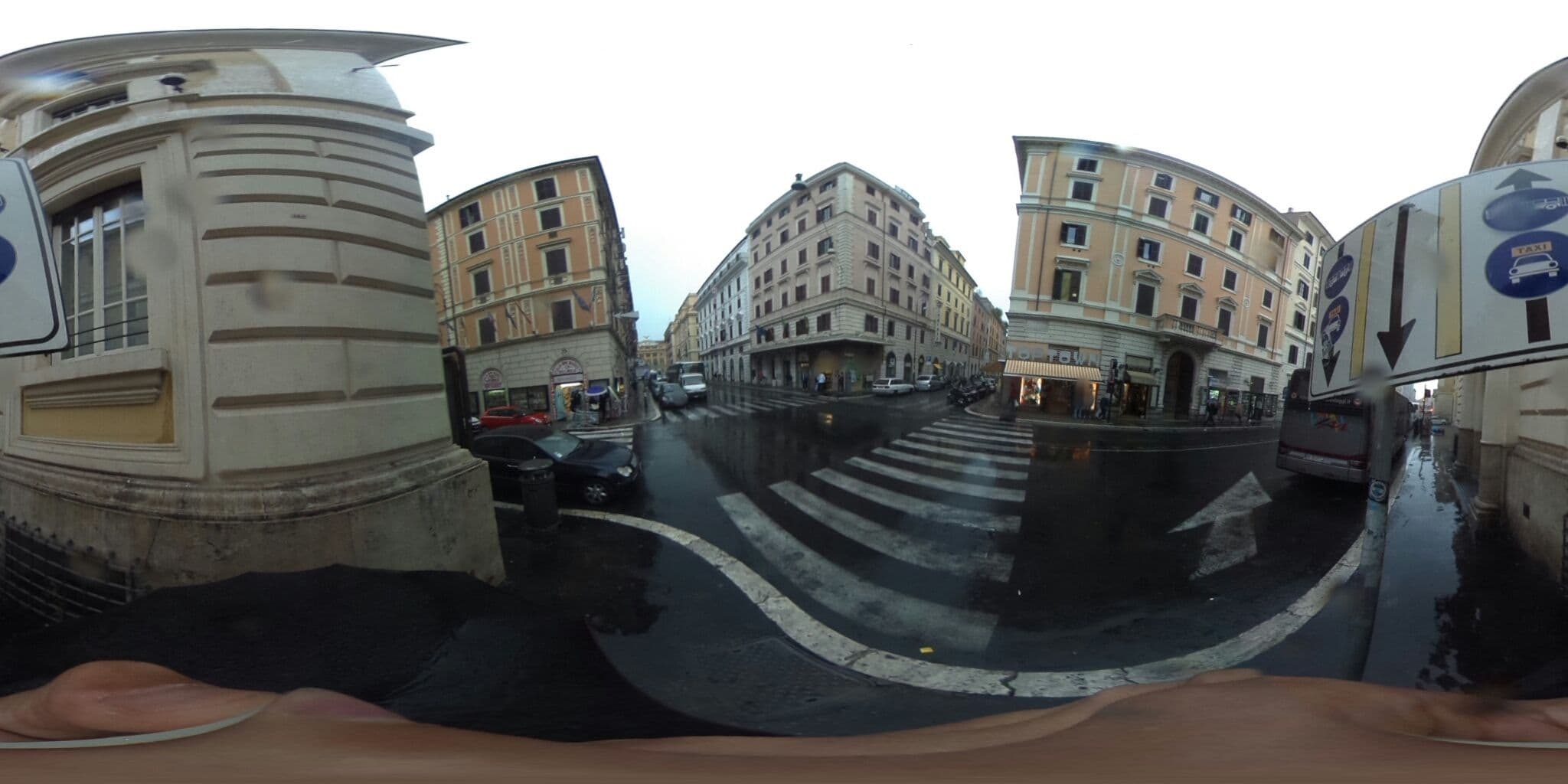 Street view near Общежитие La Sapienza, Castro Pretorio — © beatoangelico (CC BY-SA · Mapillary)