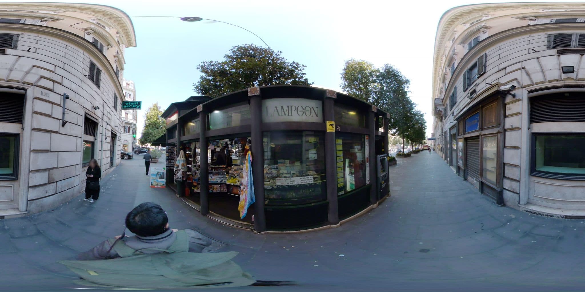 Street view near Finleonardo SPA, Ludovisi — © mapconcierge (CC BY-SA · Mapillary)