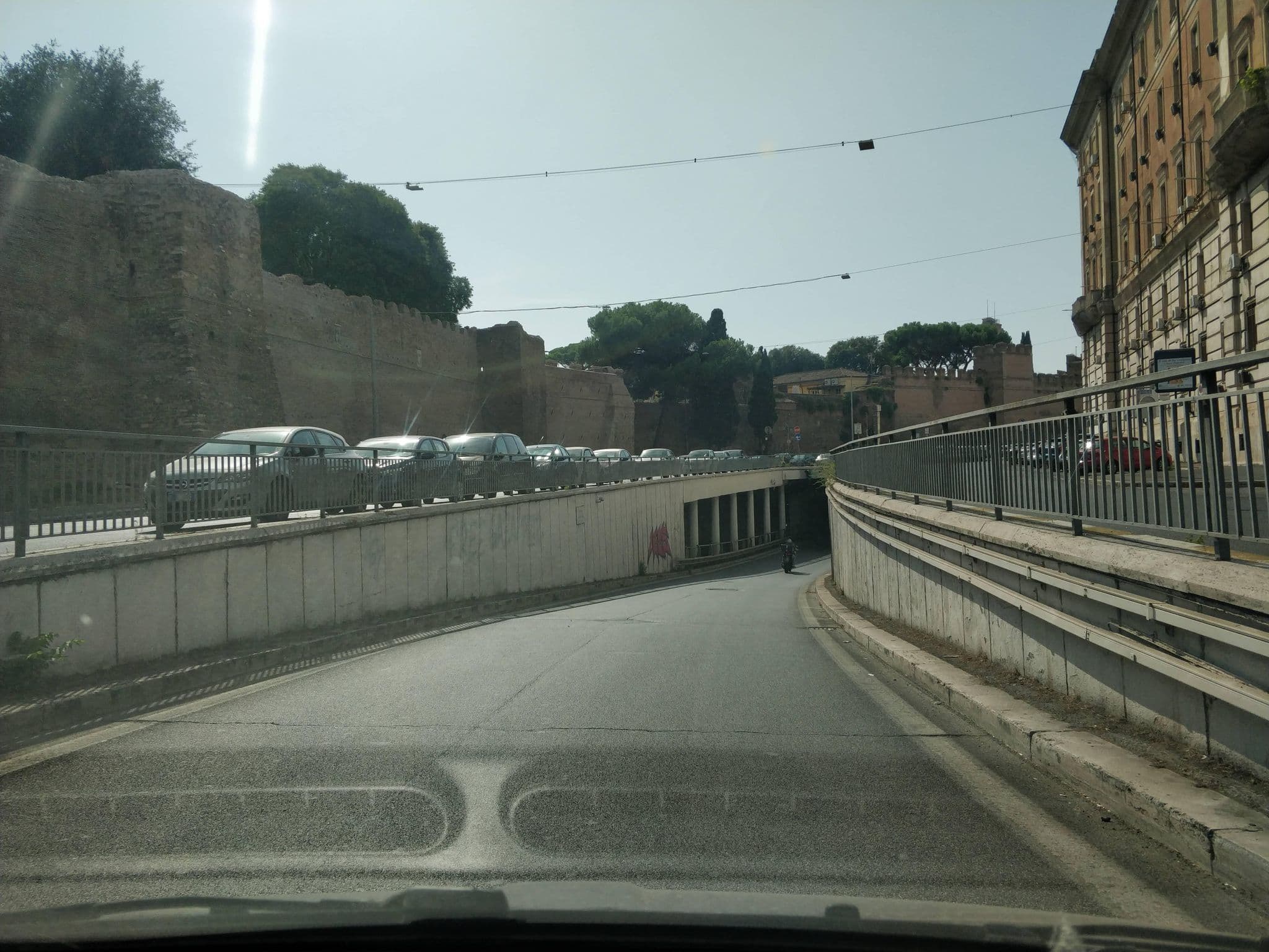 Street view near room 301, Castro Pretorio — © panbauletto (CC BY-SA · Mapillary)