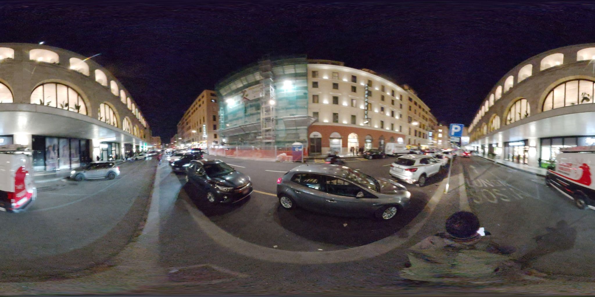 Street view near Hi Termini, Castro Pretorio — © mapconcierge (CC BY-SA · Mapillary)