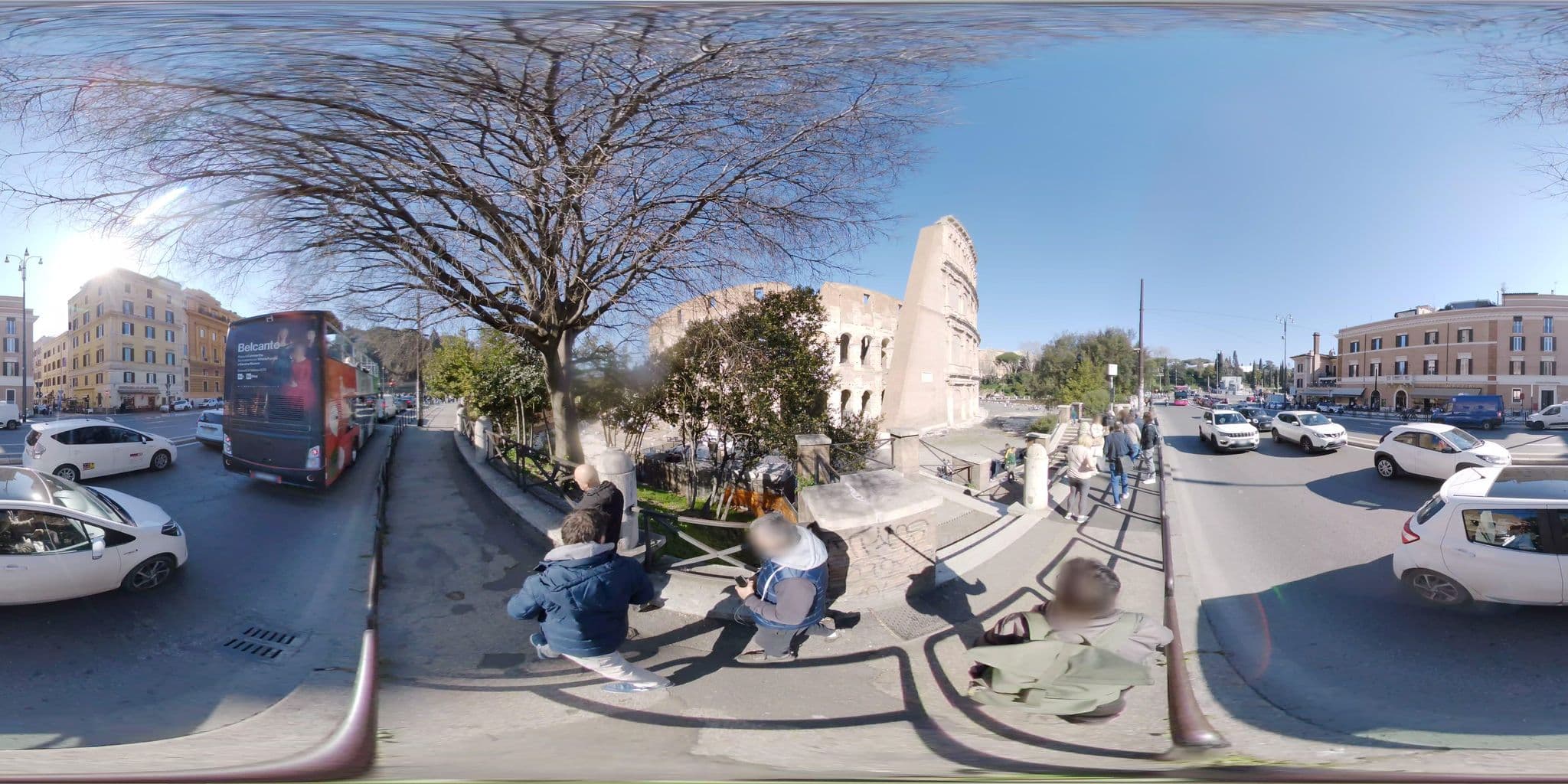 Street view near HT N9 Colosseo, Celio — © mapconcierge (CC BY-SA · Mapillary)