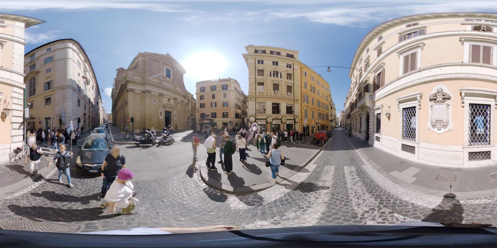 Street view near Residenza Sant'Andrea, Sant'Eustachio — © stefan-RolfsRom (CC BY-SA · Mapillary)