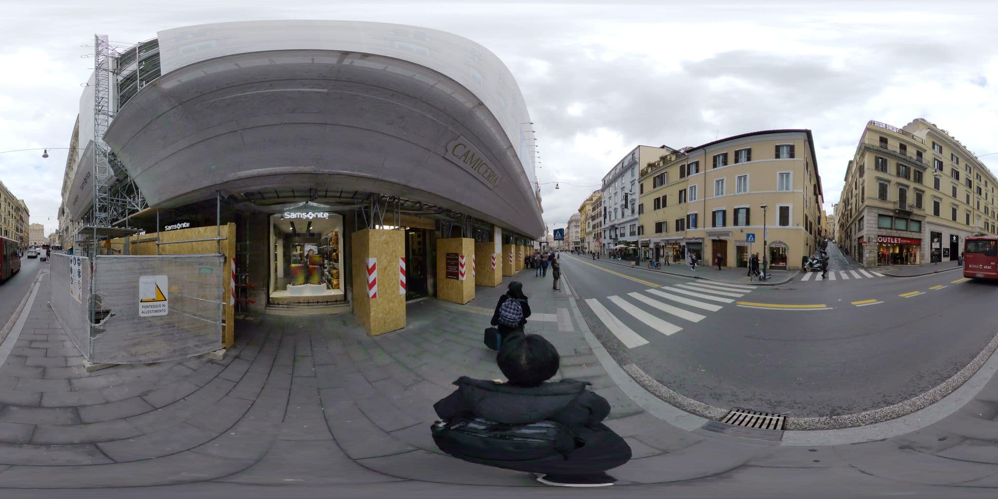 Street view near Spagna Luxury'n Trevi, Ludovisi — © akiyoshiii213 (CC BY-SA · Mapillary)