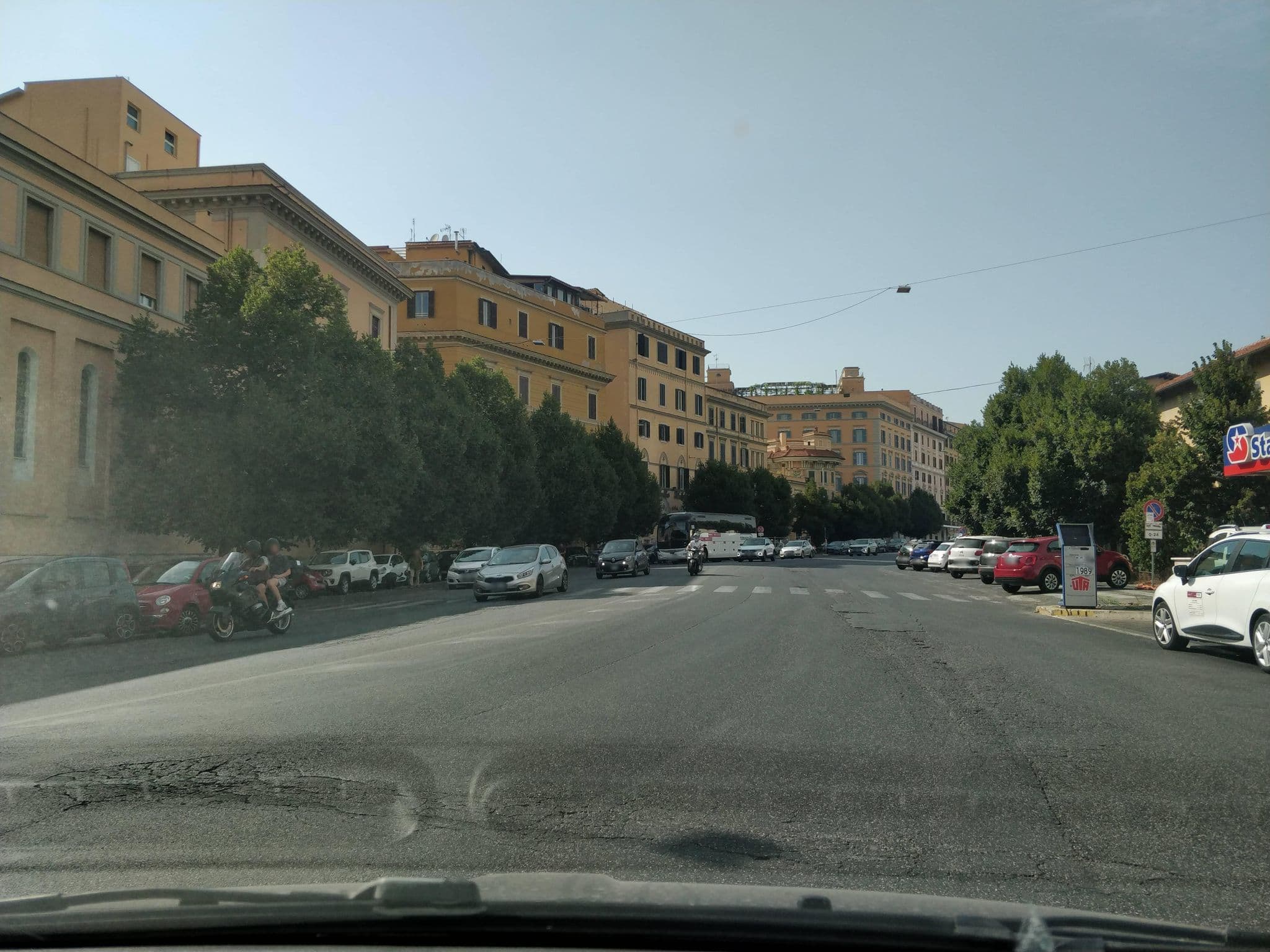Street view near Hotel Adventure, Castro Pretorio — © panbauletto (CC BY-SA · Mapillary)
