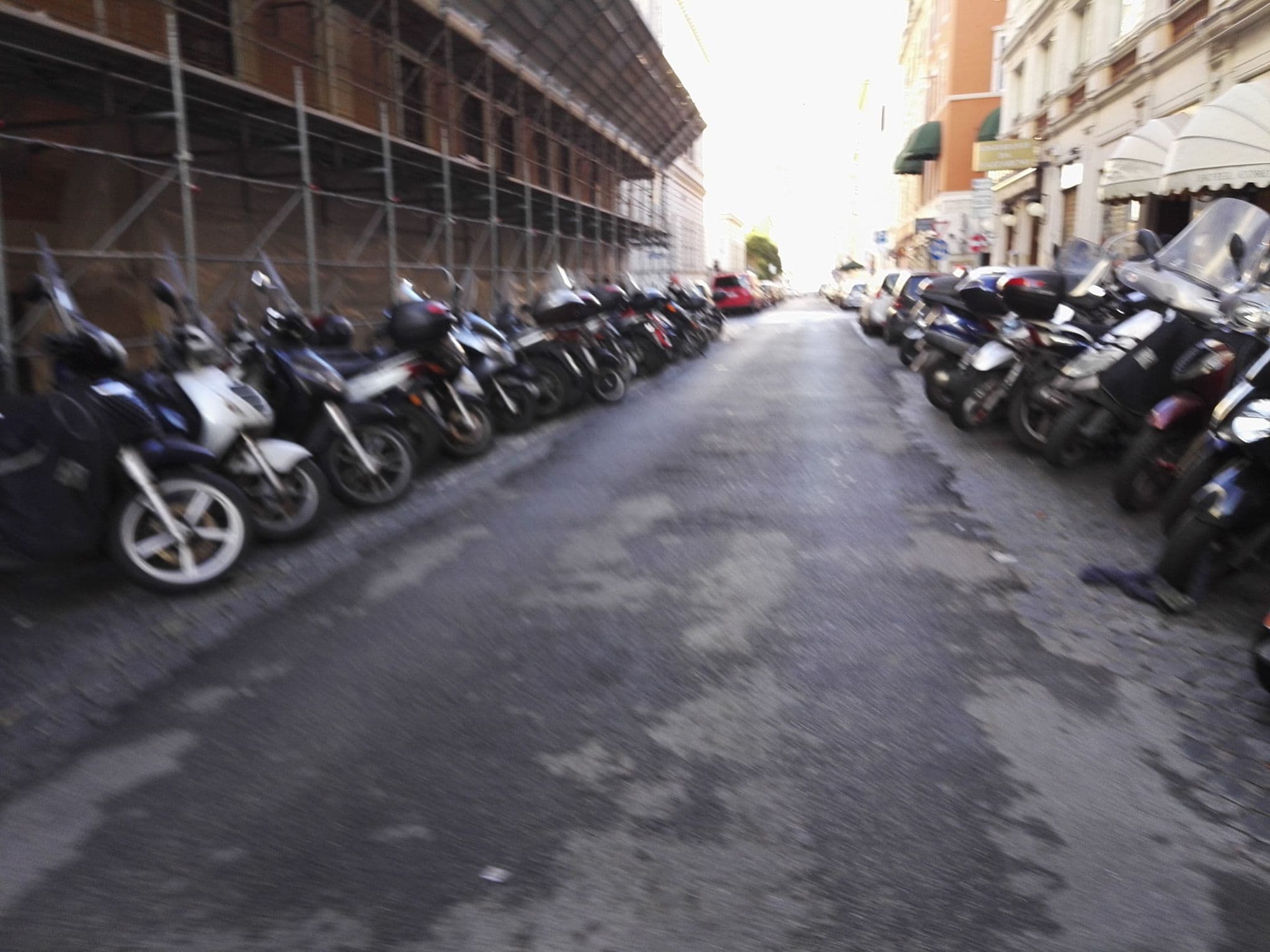 Street view near Retrome Navona Bed & Breakfast Rome, Castro Pretorio — © marcuscalabresus (CC BY-SA · Mapillary)