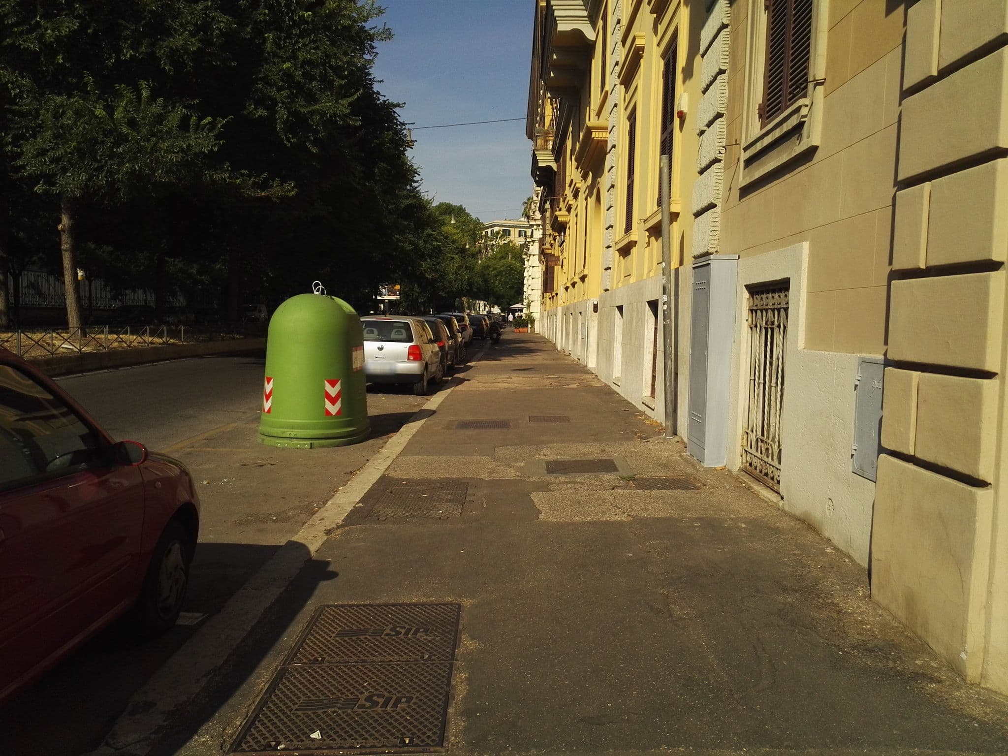 Street view near Suite Castrense, Castro Pretorio — © marcuscalabresus (CC BY-SA · Mapillary)