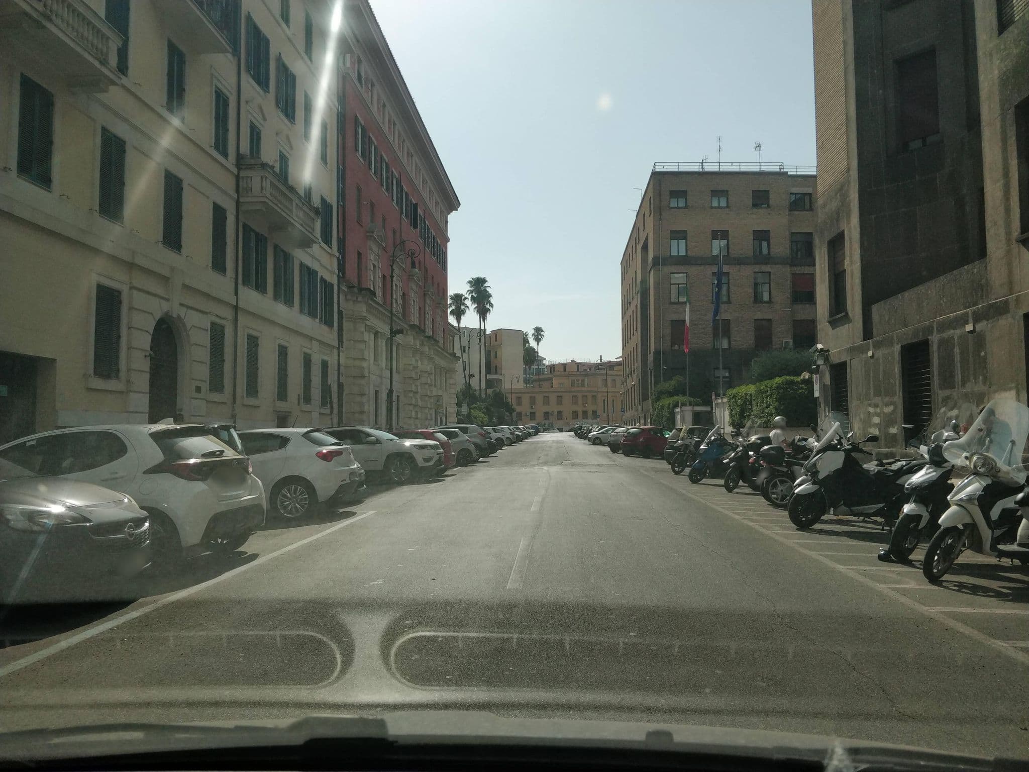 Street view near Hotel Domus Castrense, Castro Pretorio — © panbauletto (CC BY-SA · Mapillary)