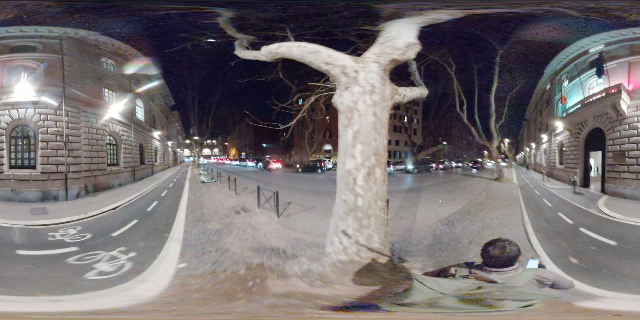 Street view near Domus Ricca Termini, Castro Pretorio — © mapconcierge (CC BY-SA · Mapillary)