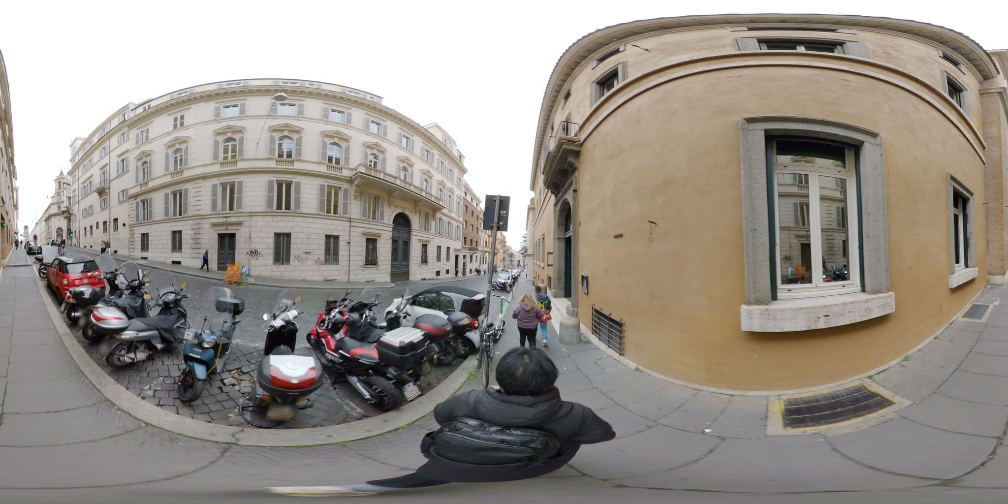 Street view near Terrazza Marco Antonio Luxury Suites, Ludovisi — © akiyoshiii213 (CC BY-SA · Mapillary)