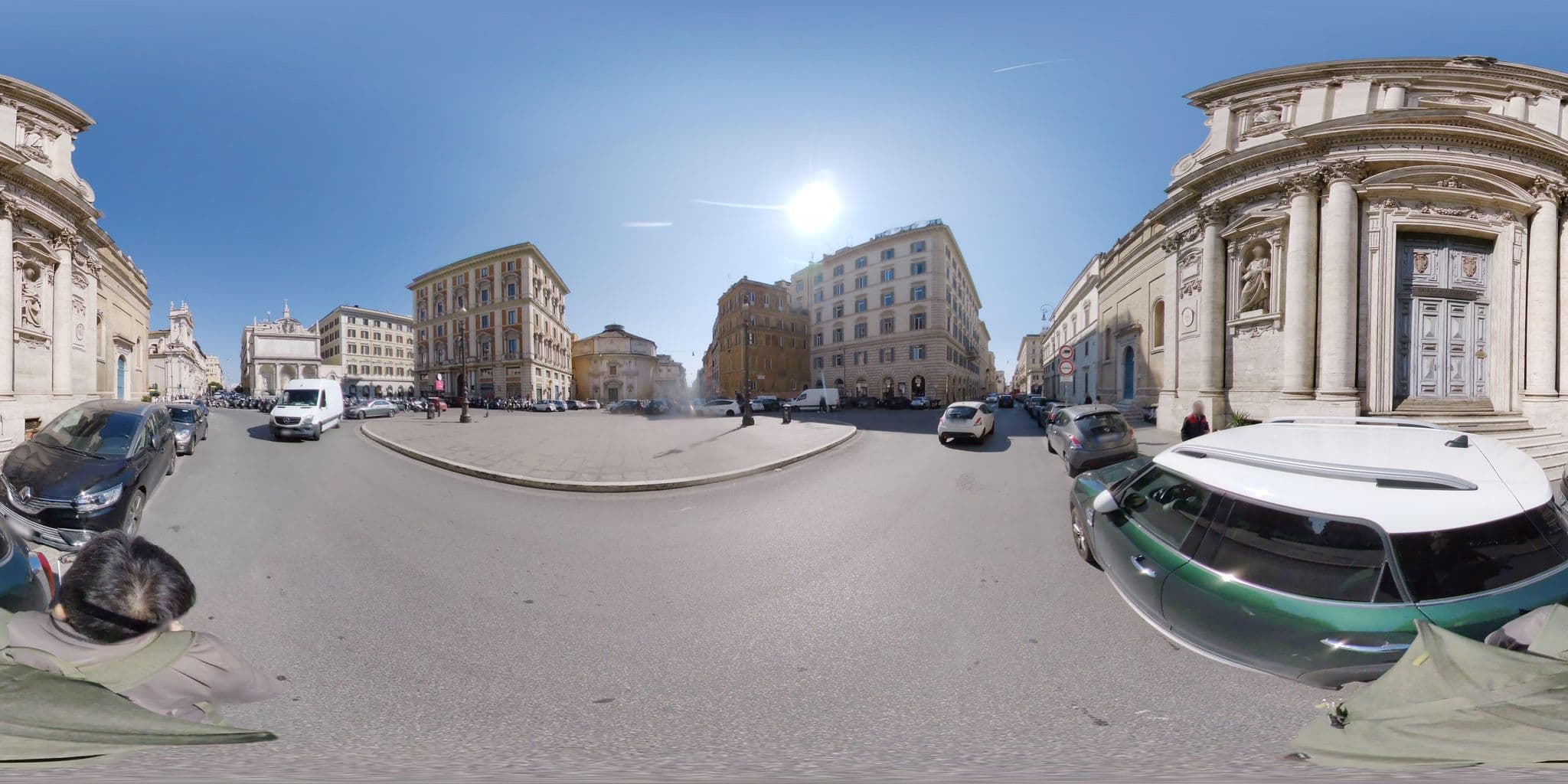 Street view near Hotel La Vega, Ludovisi — © mapconcierge (CC BY-SA · Mapillary)