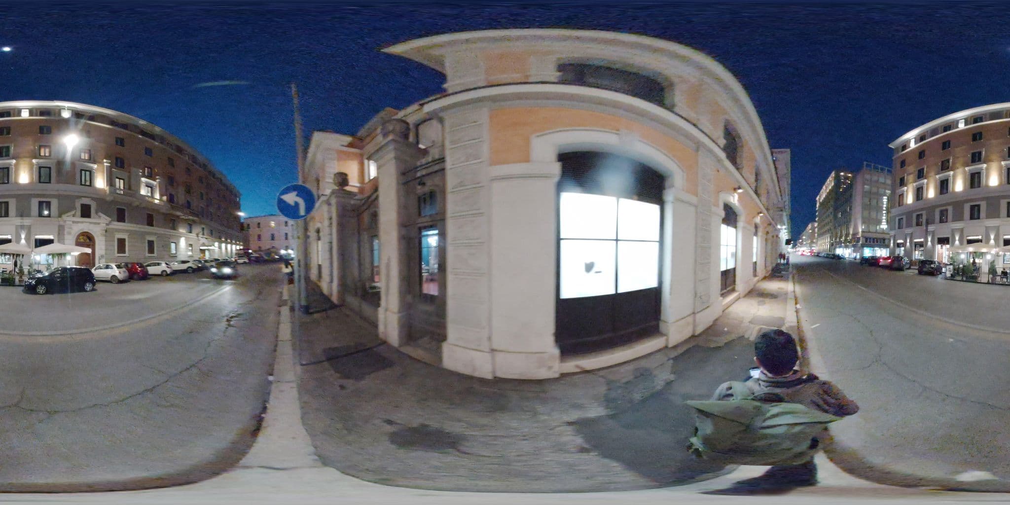 Street view near Welcome Piram Hotel Rome, Monti — © mapconcierge (CC BY-SA · Mapillary)