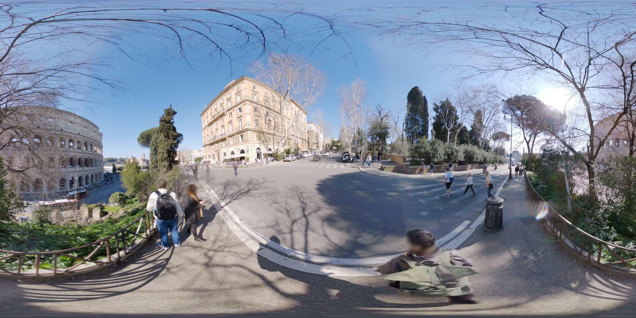 Street view near Amazing Colosseo, Monti — © mapconcierge (CC BY-SA · Mapillary)
