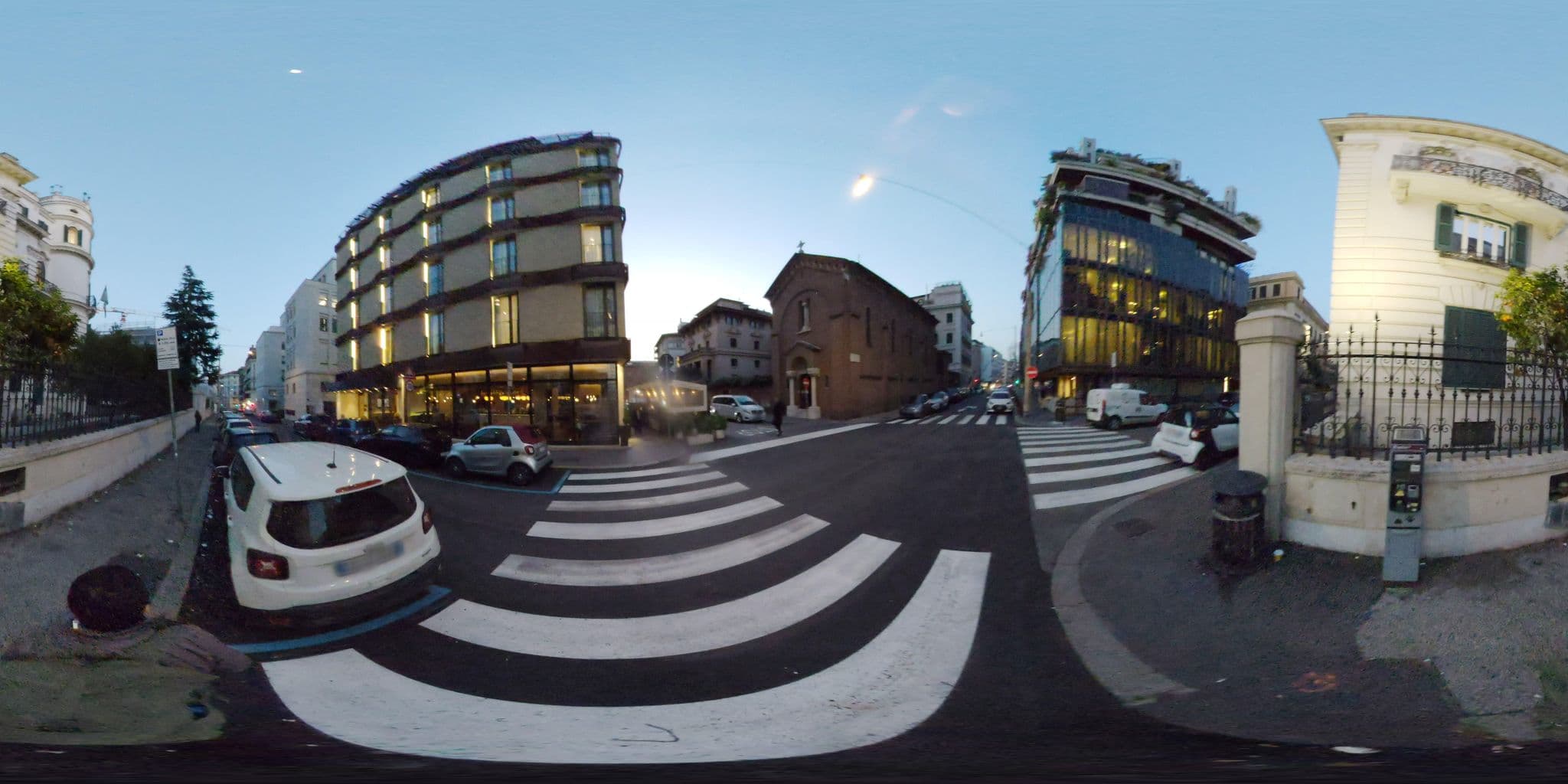 Street view near Clarion Collection Hotel Principessa Isabella, Sallustiano — © mapconcierge (CC BY-SA · Mapillary)