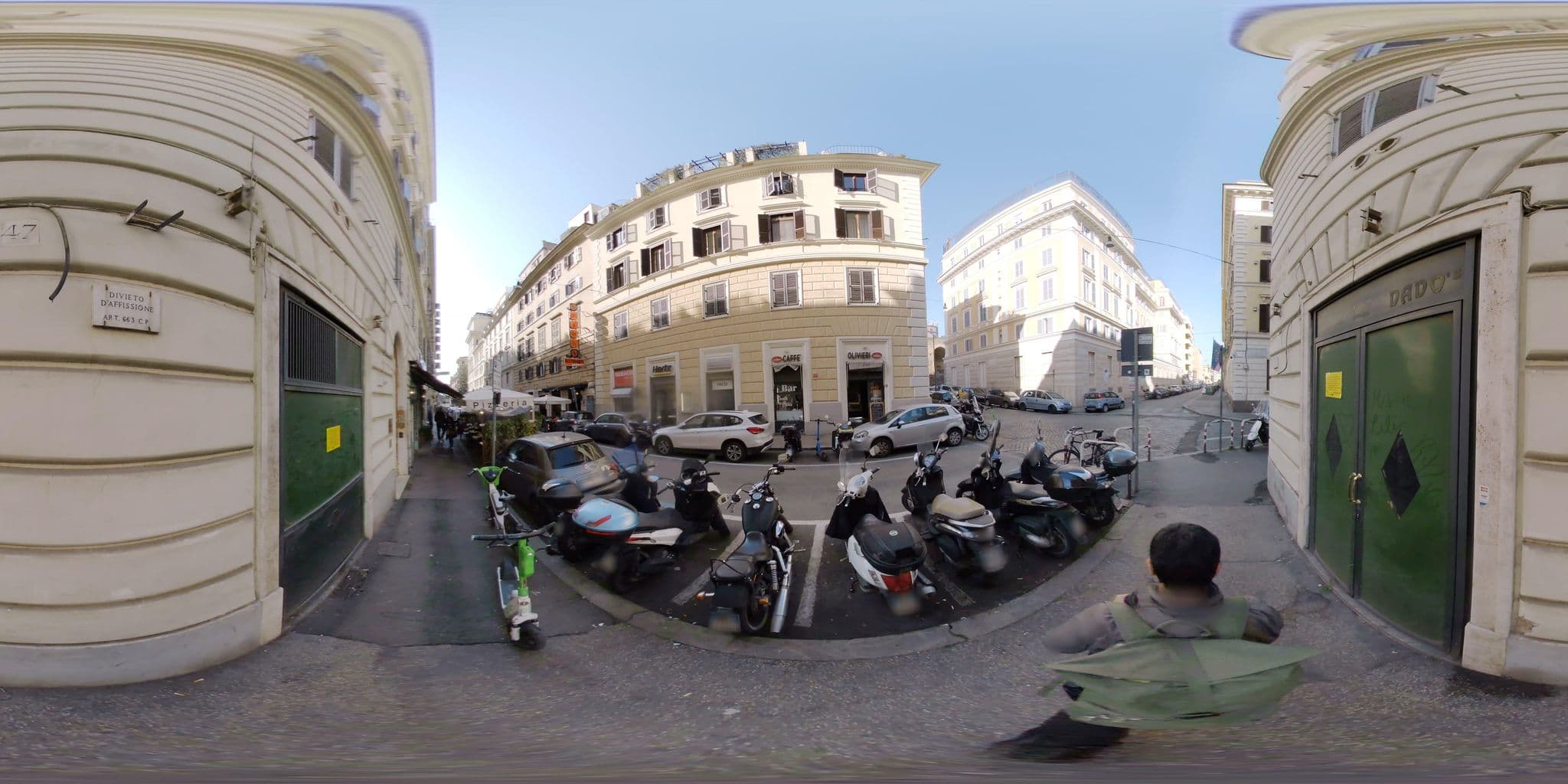 Street view near Rome 103, Ludovisi — © mapconcierge (CC BY-SA · Mapillary)