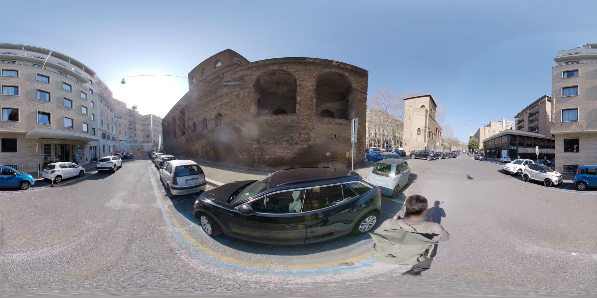 Street view near Two Chic Guesthouse, Ludovisi — © mapconcierge (CC BY-SA · Mapillary)