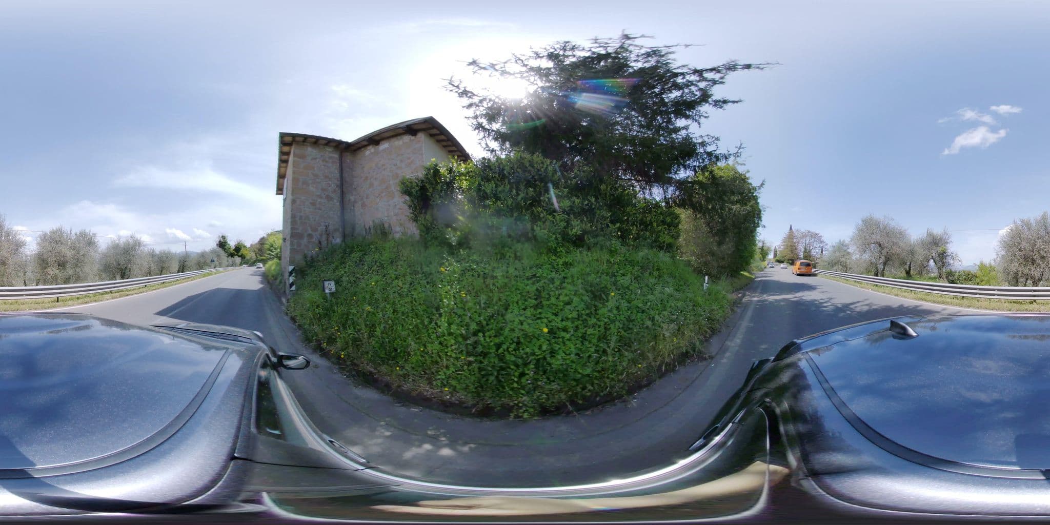 Street view near Agriturismo Podere Pescara, Orvieto — © mapconcierge (CC BY-SA · Mapillary)