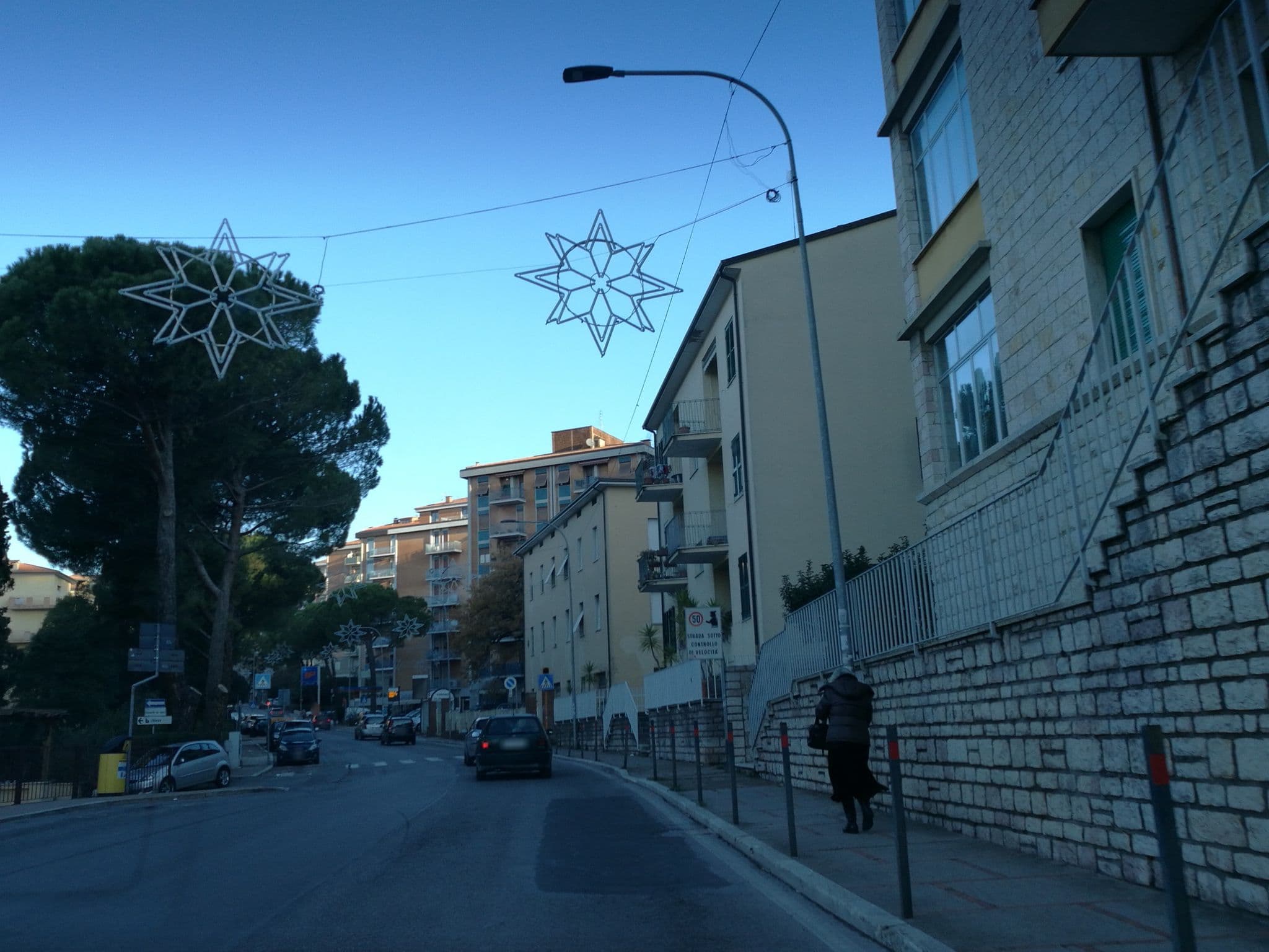 Street view near B&B dei Filosofi, Perugia — © stefanofra (CC BY-SA · Mapillary)