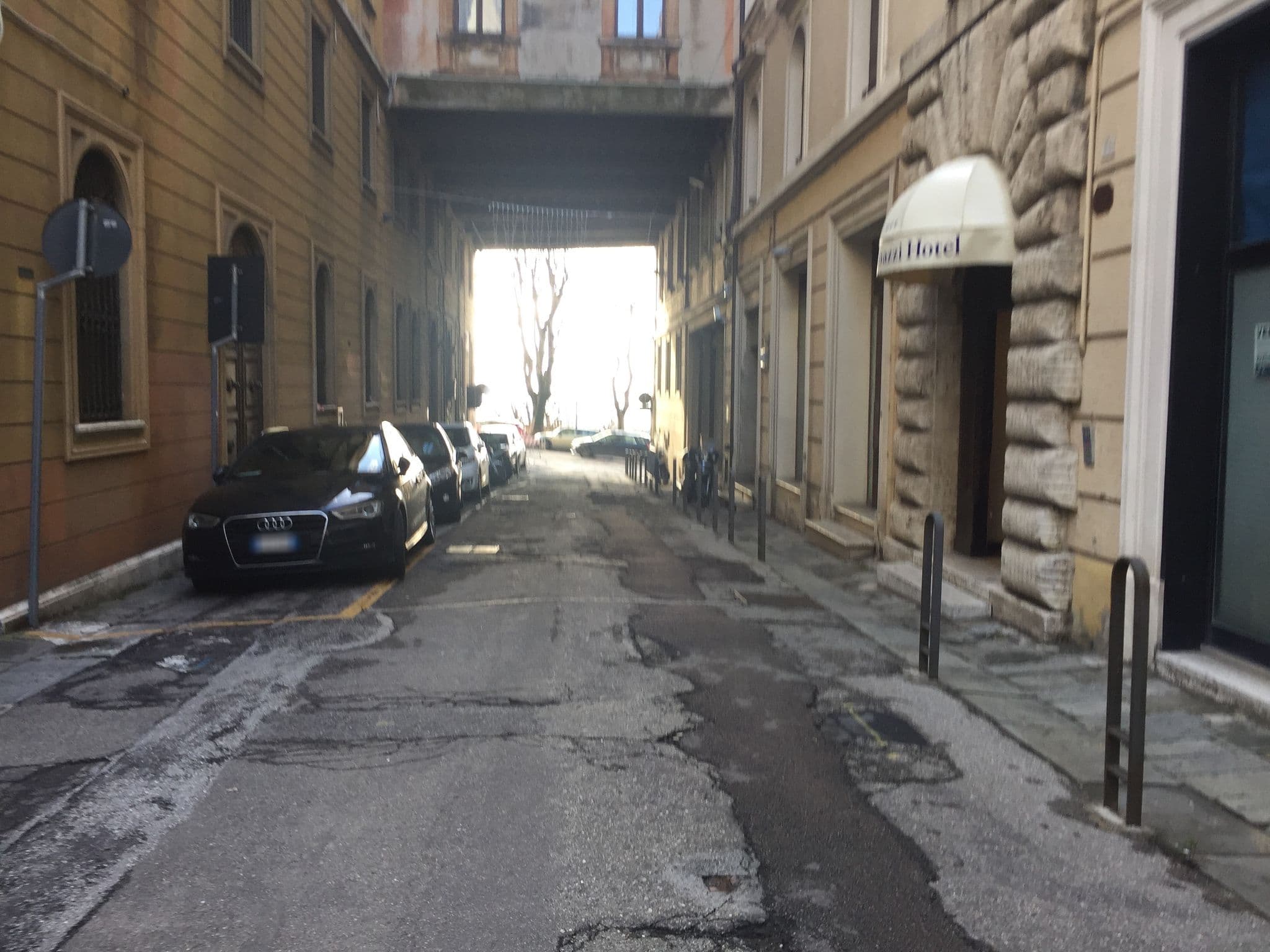 Street view near Hotel Brufani Palace, Perugia — © valeriacle (CC BY-SA · Mapillary)