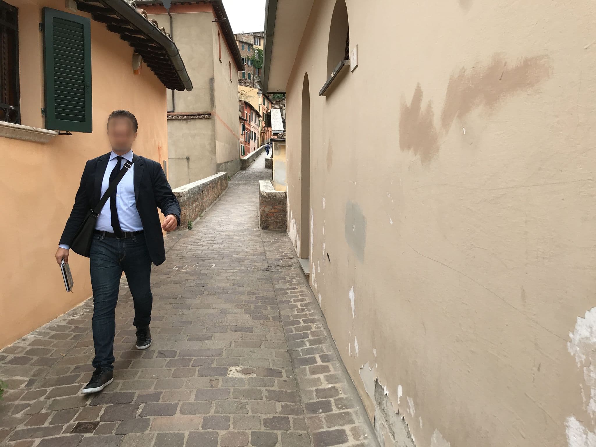 Street view near Casa di Luca Appartamenti, Perugia — © arcanma (CC BY-SA · Mapillary)