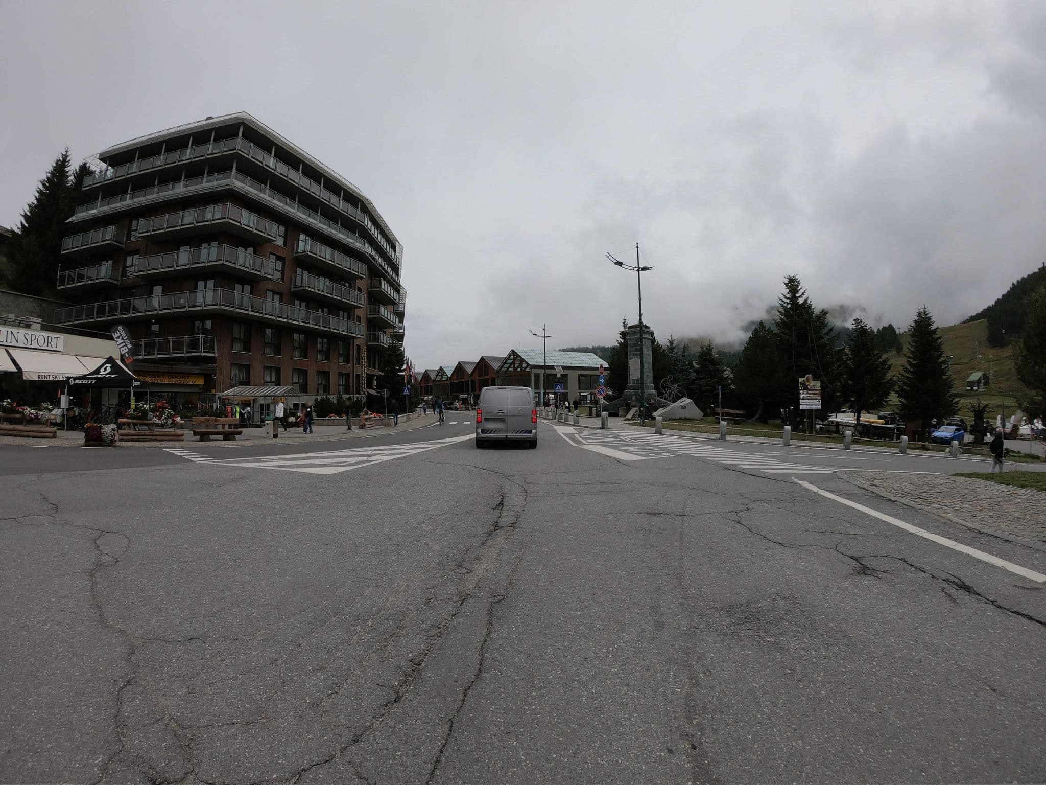 Street view near Pragelato Village Resort Hotel, Sauze d'Oulx — © joostjakob (CC BY-SA · Mapillary)