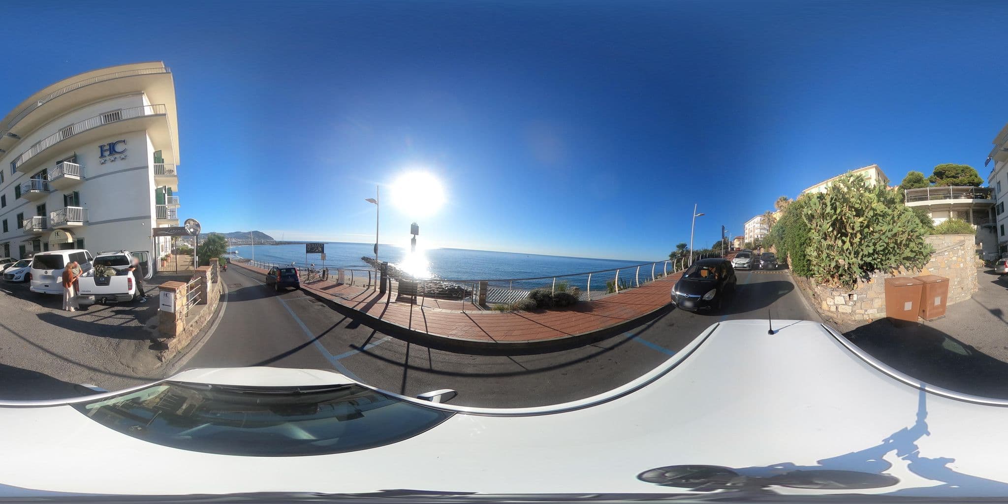 Street view near Hotel Corallo Ristorante Lorenzina Mare, Imperia — © LucianoC63 (CC BY-SA · Mapillary)