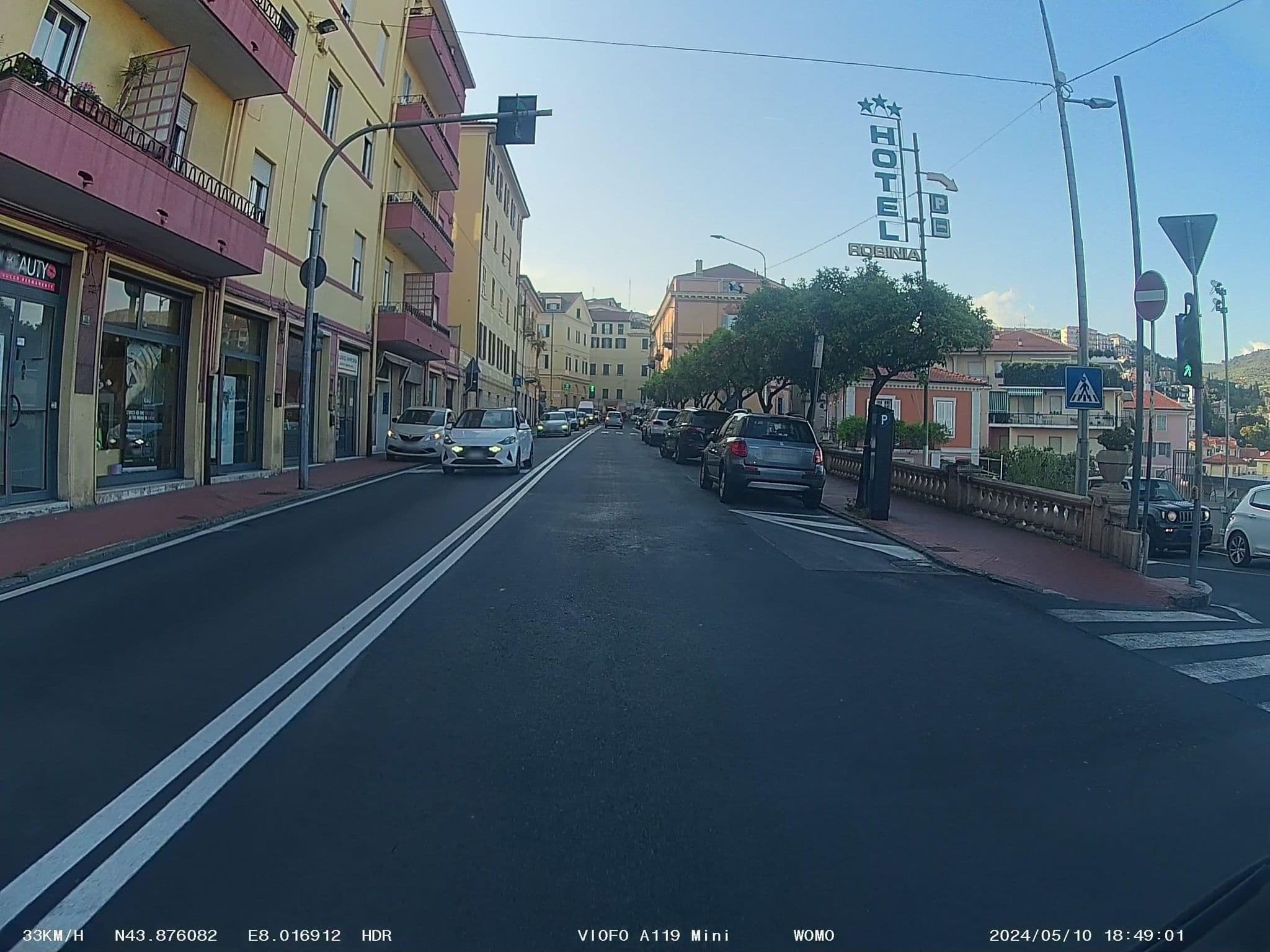 Street view near Casa Gazzano, Imperia — © soulcover (CC BY-SA · Mapillary)