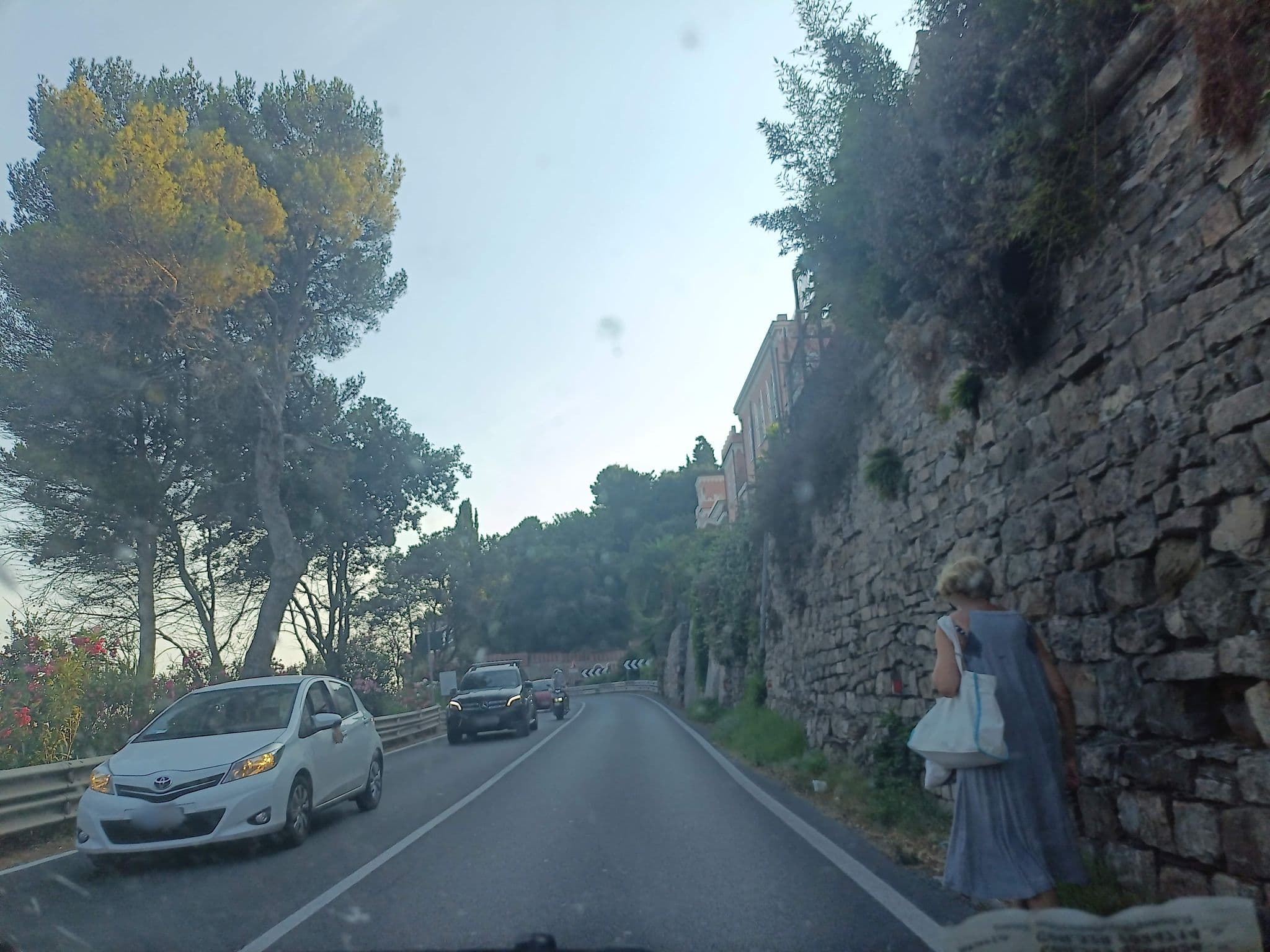 Street view near La Casa di Viola, San Lorenzo al Mare — © namuit (CC BY-SA · Mapillary)