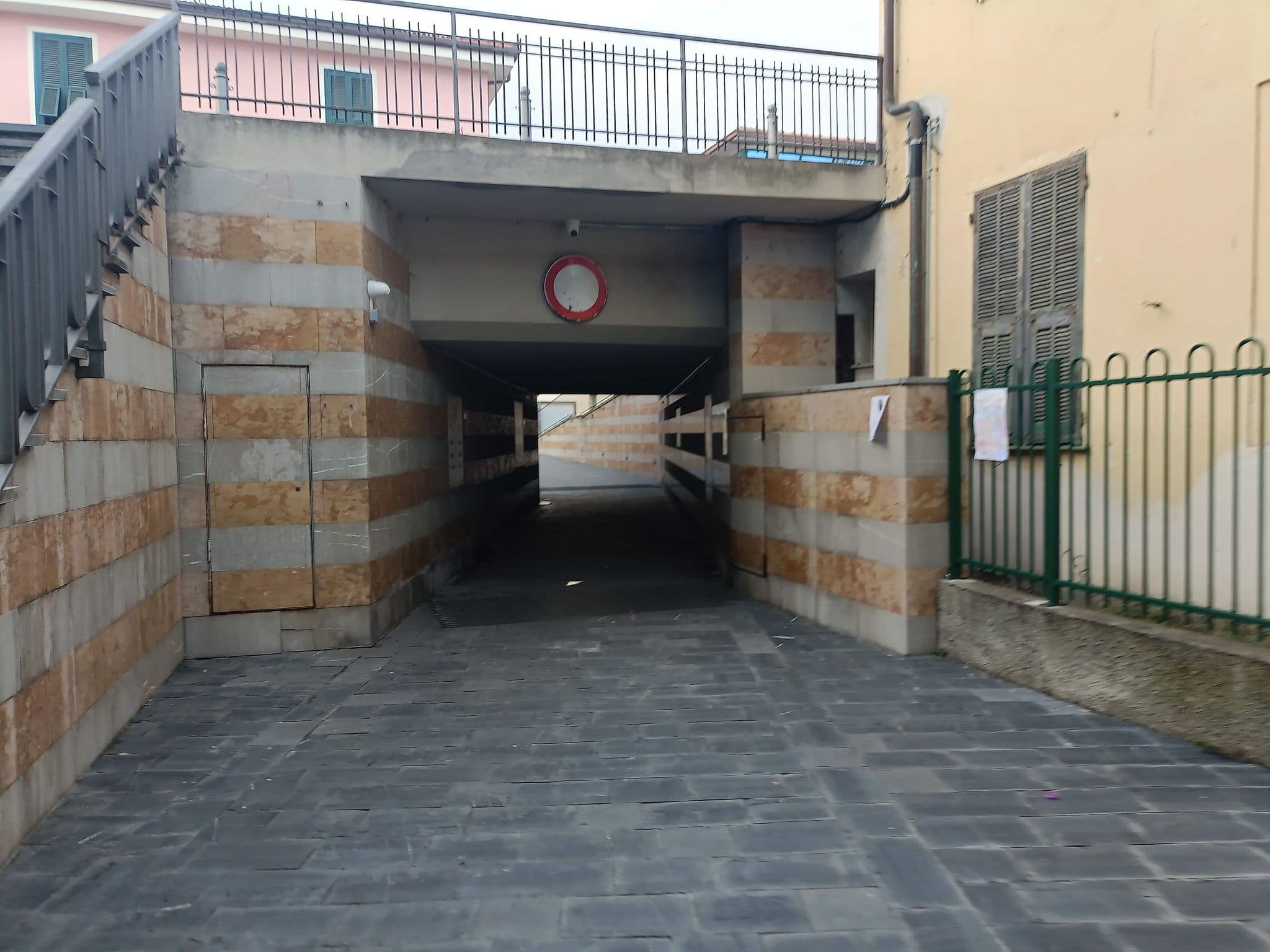 Street view near Marina di San Lorenzo, San Lorenzo al Mare — © namuit (CC BY-SA · Mapillary)
