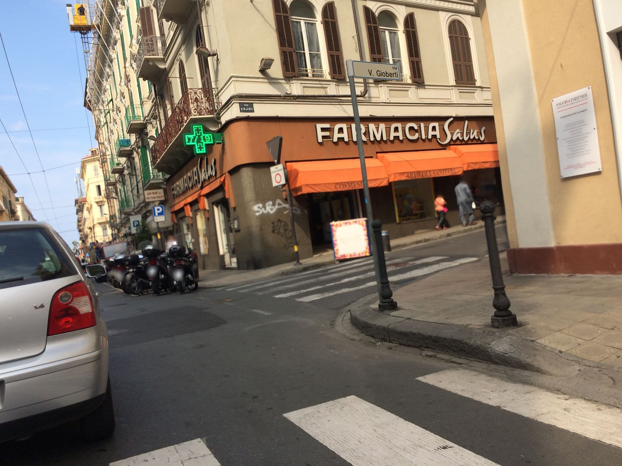 Street view near Hotel Primavera, Sanremo — © cxc (CC BY-SA · Mapillary)