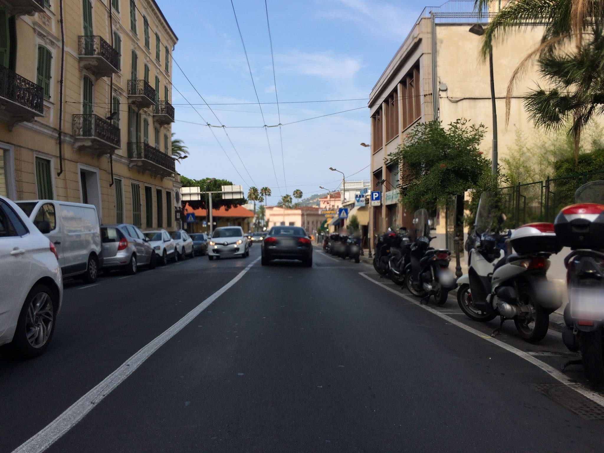 Street view near Hotel Belle Epoque, Sanremo — © cxc (CC BY-SA · Mapillary)