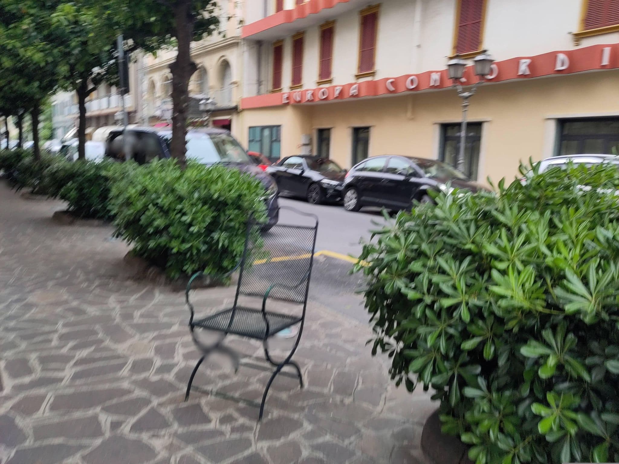 Street view near Hotel Europa Concordia Alassio, Alassio — © marcuscalabresus (CC BY-SA · Mapillary)