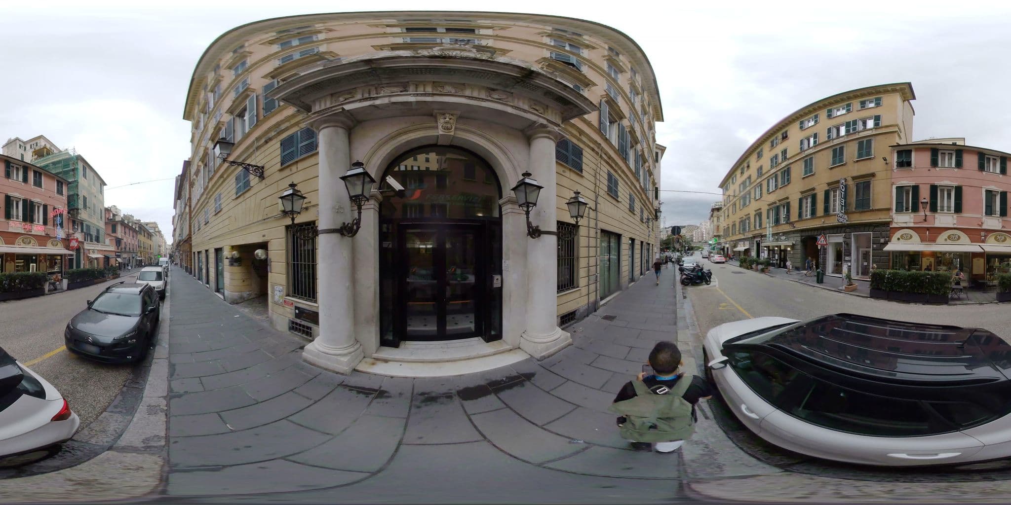 Street view near Standard Hotel, Genoa — © mapconcierge (CC BY-SA · Mapillary)