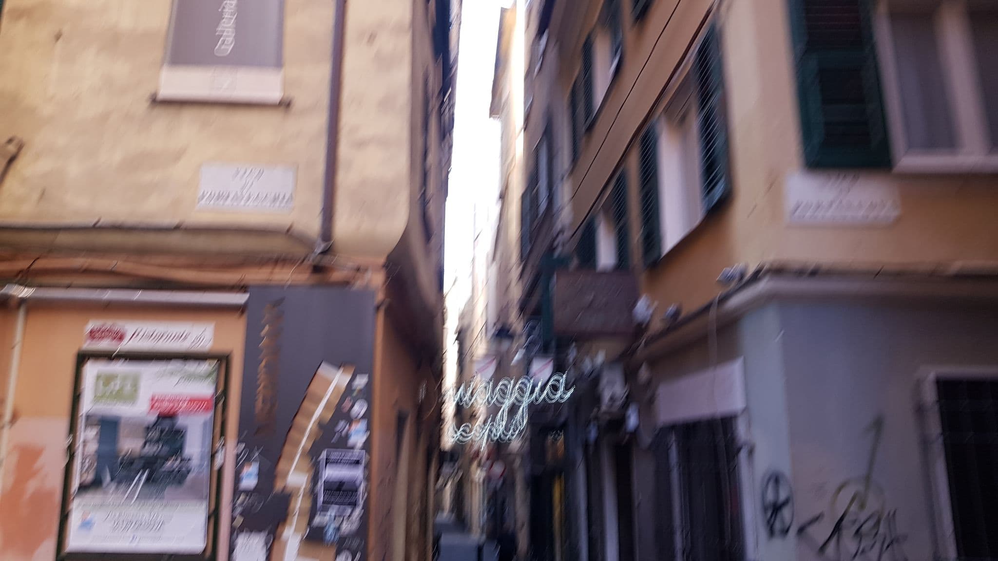 Street view near Genova dei Rolli B&B, Genoa — © ale_zena_it (CC BY-SA · Mapillary)