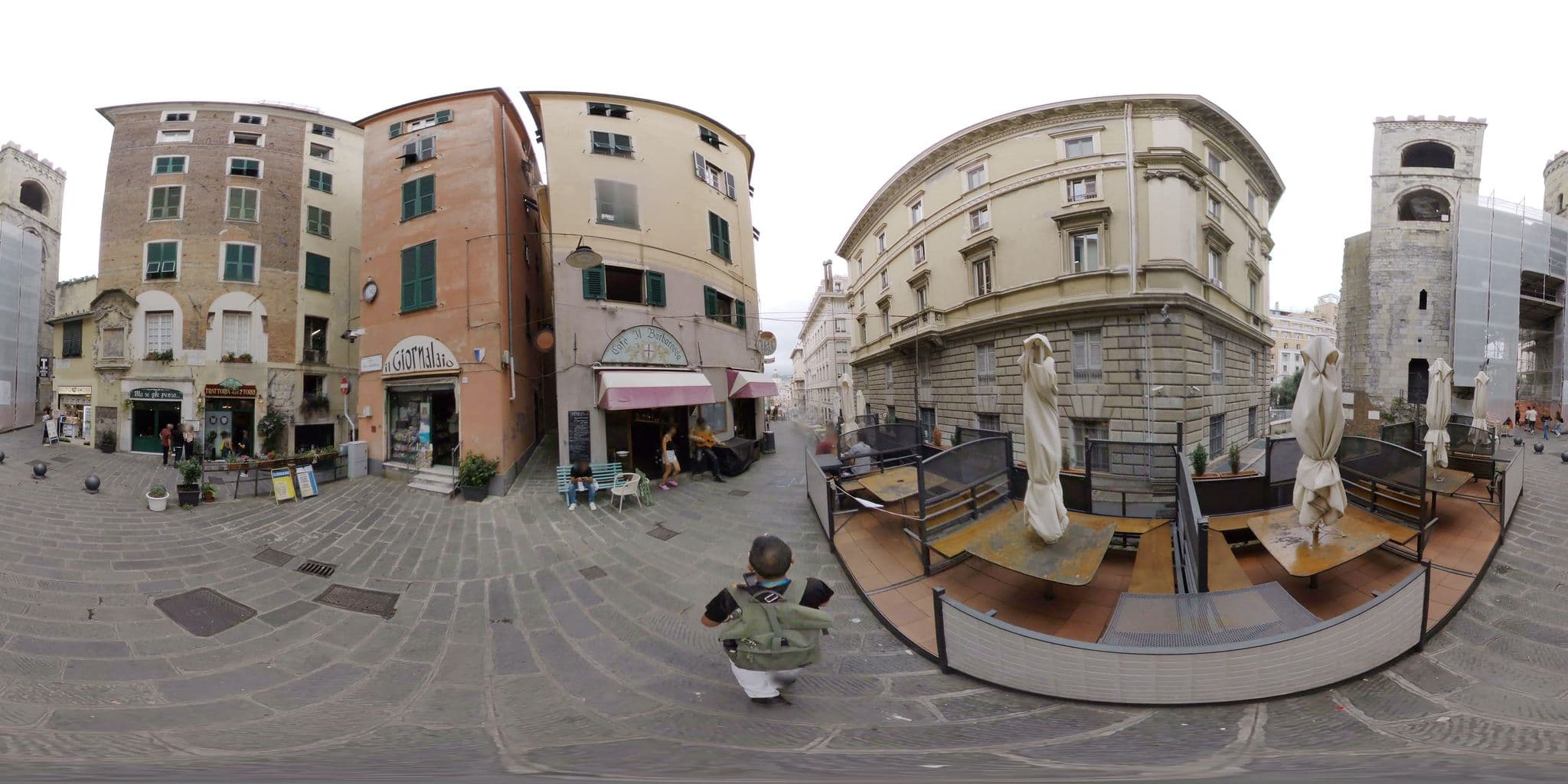 Street view near Ca'Raba'15, Genoa — © mapconcierge (CC BY-SA · Mapillary)