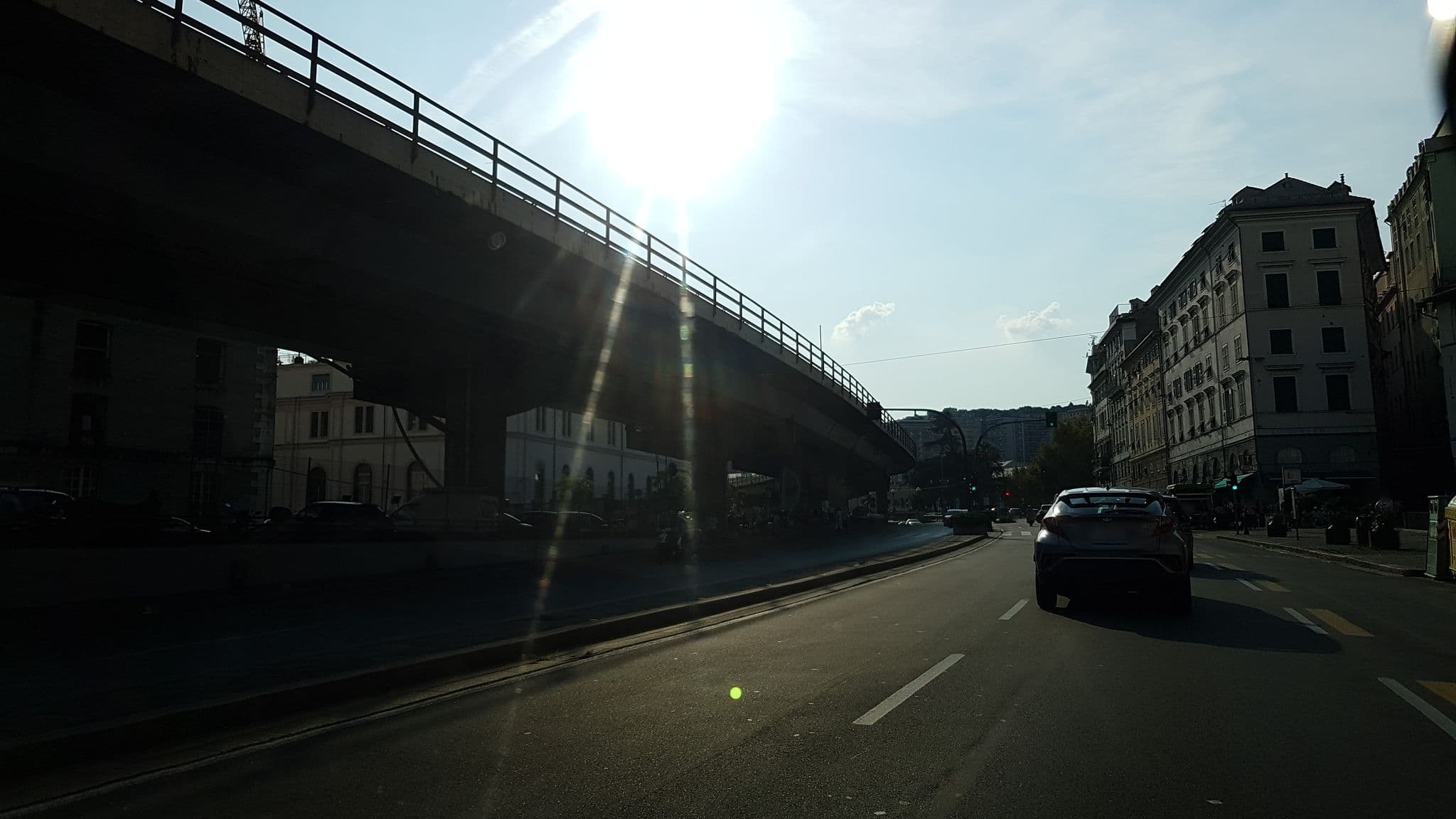 Street view near Albergo Hotel, Genoa — © ale_zena_it (CC BY-SA · Mapillary)