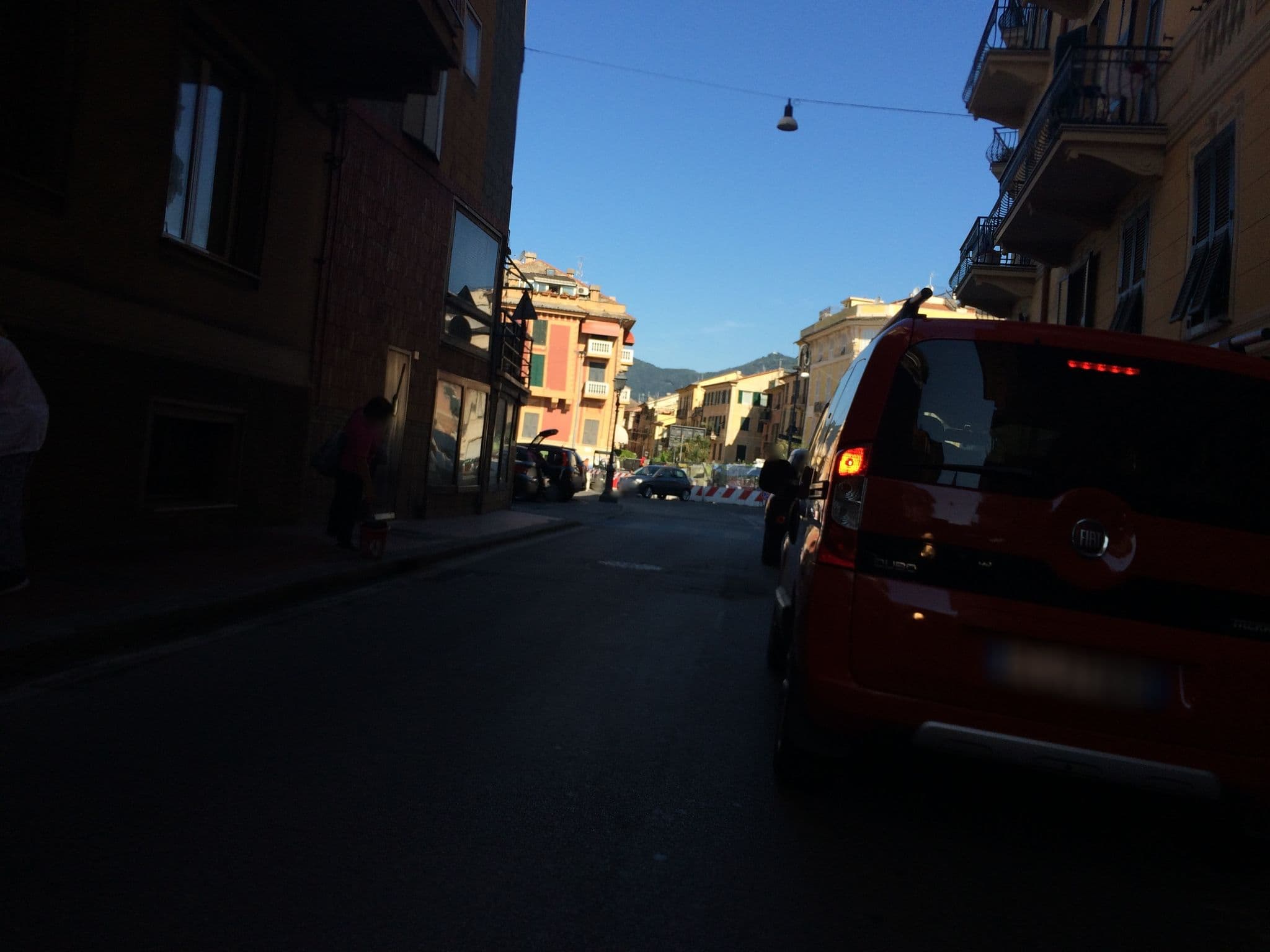 Street view near Ristorante Grande Italia, Rapallo — © cxc (CC BY-SA · Mapillary)