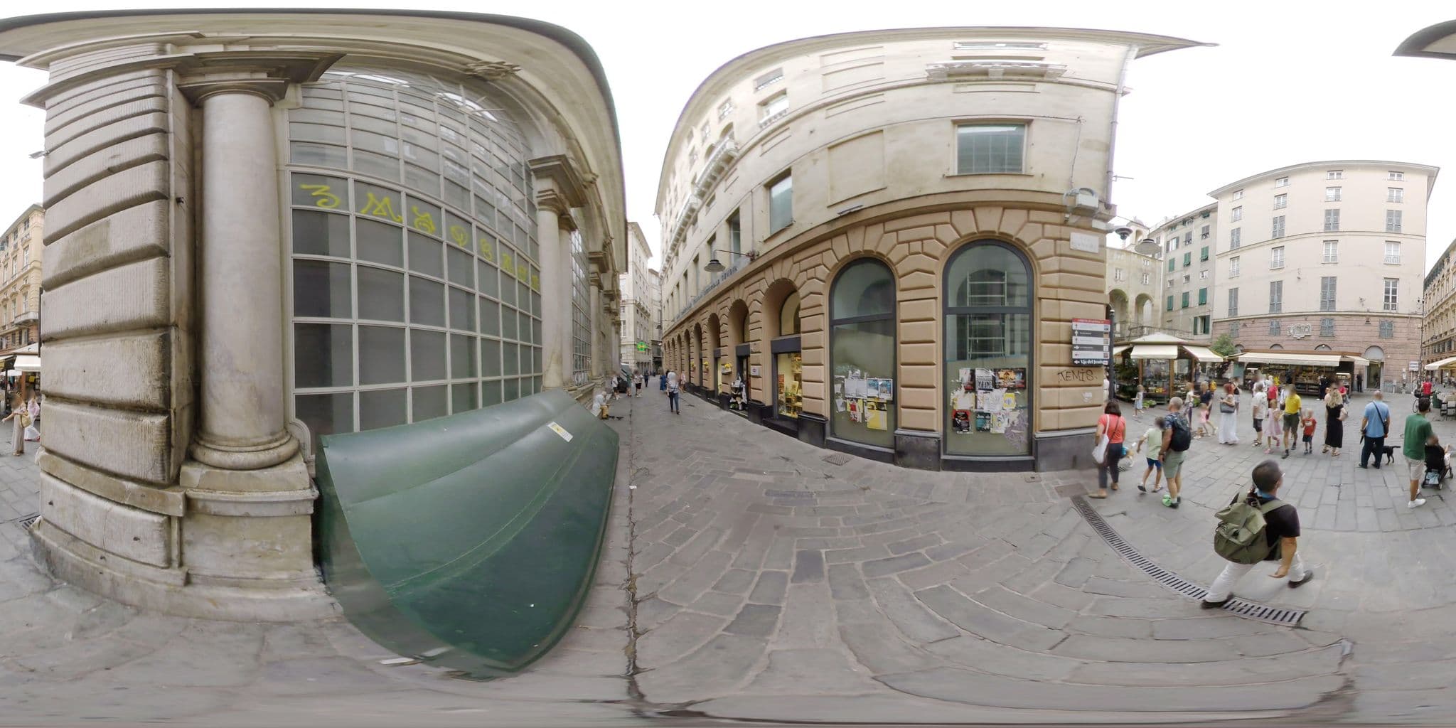 Street view near Porto Antico Bed and Breakfast, Genoa — © mapconcierge (CC BY-SA · Mapillary)