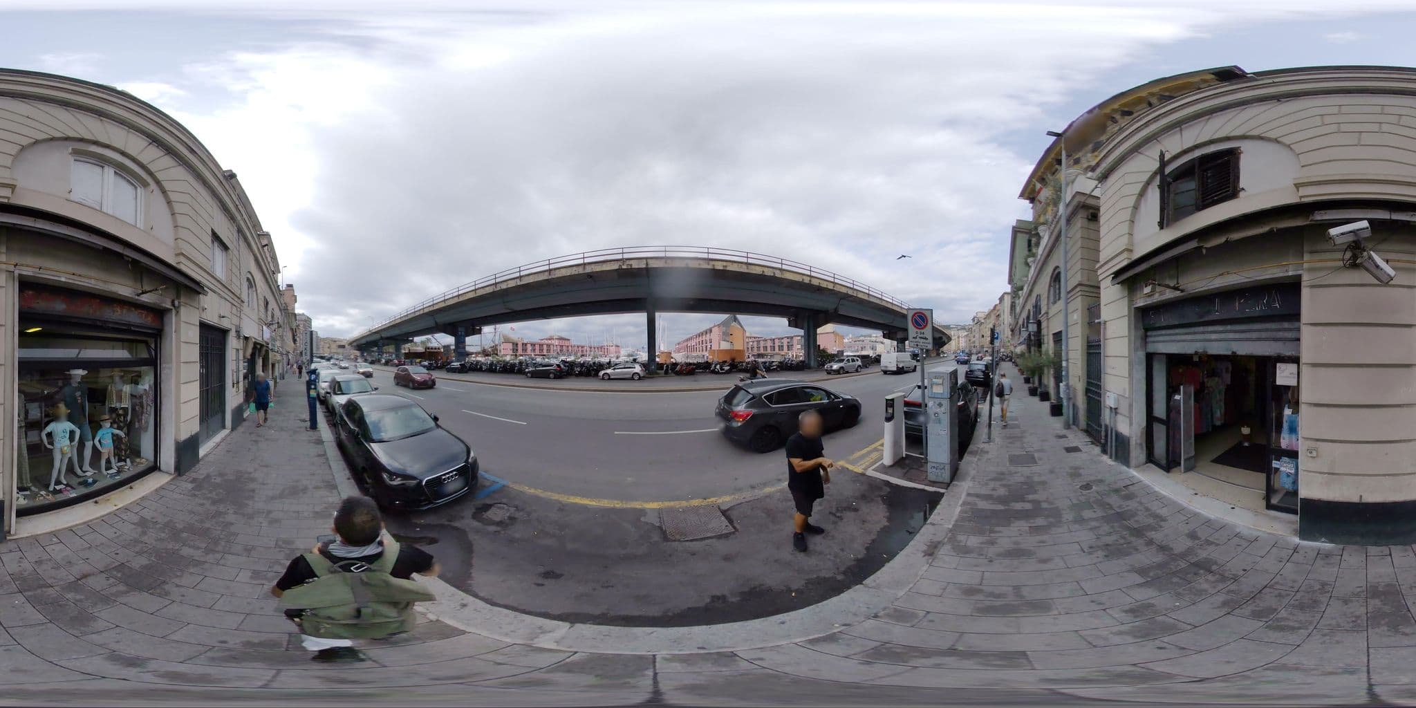 Street view near La Superba B&b, Genoa — © mapconcierge (CC BY-SA · Mapillary)