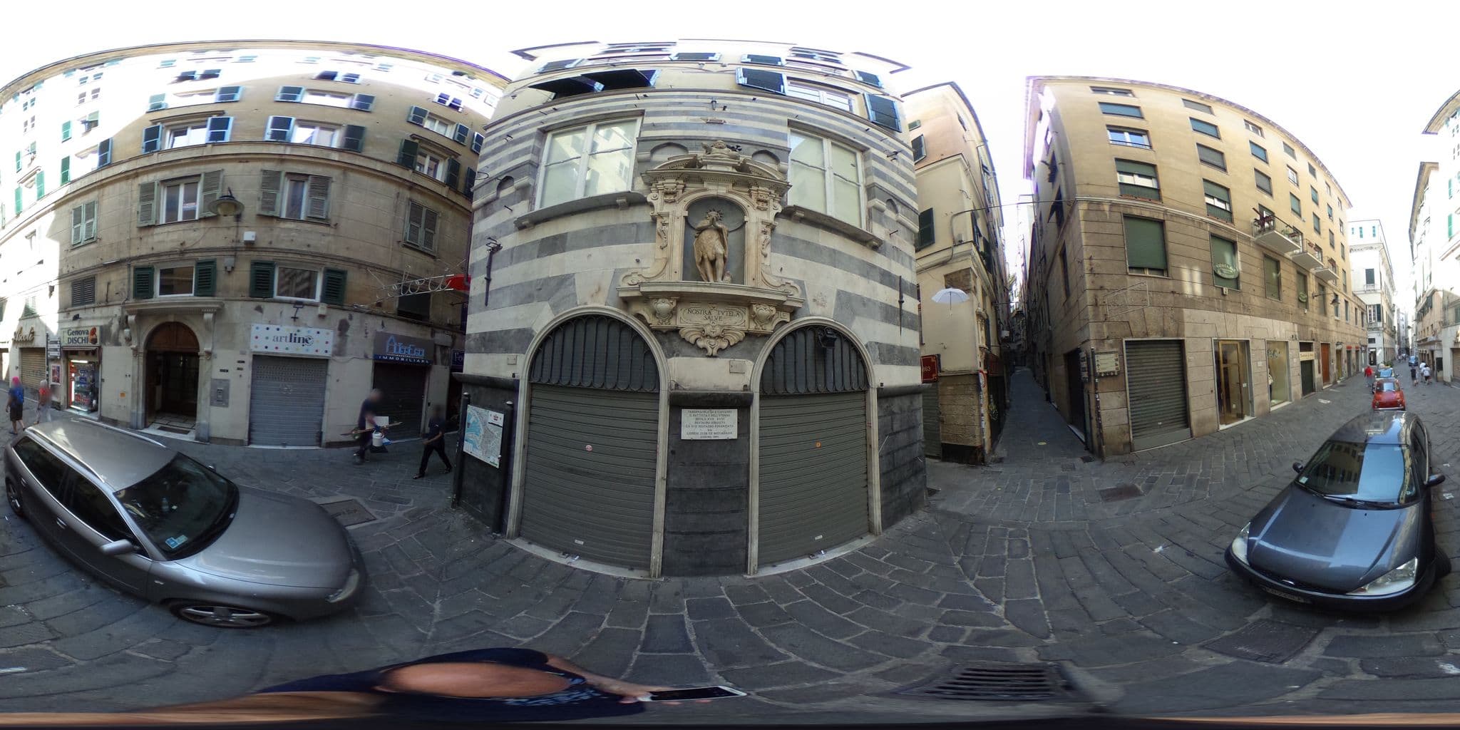 Street view near Old Town Guest House, Genoa — © ale_zena_it (CC BY-SA · Mapillary)