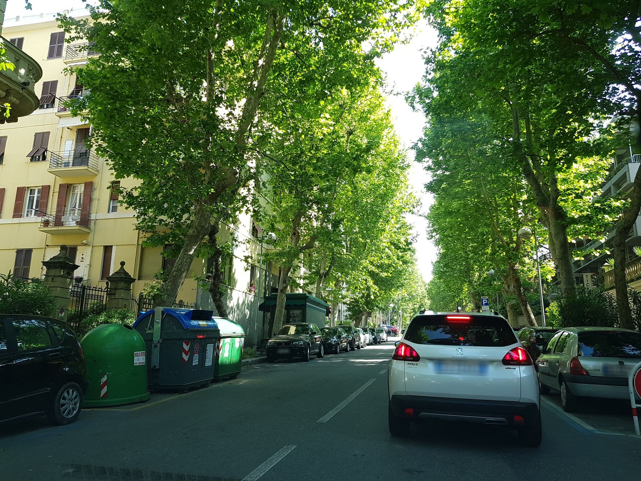 Street view near B&B Albaro, Genoa — © ale_zena_it (CC BY-SA · Mapillary)