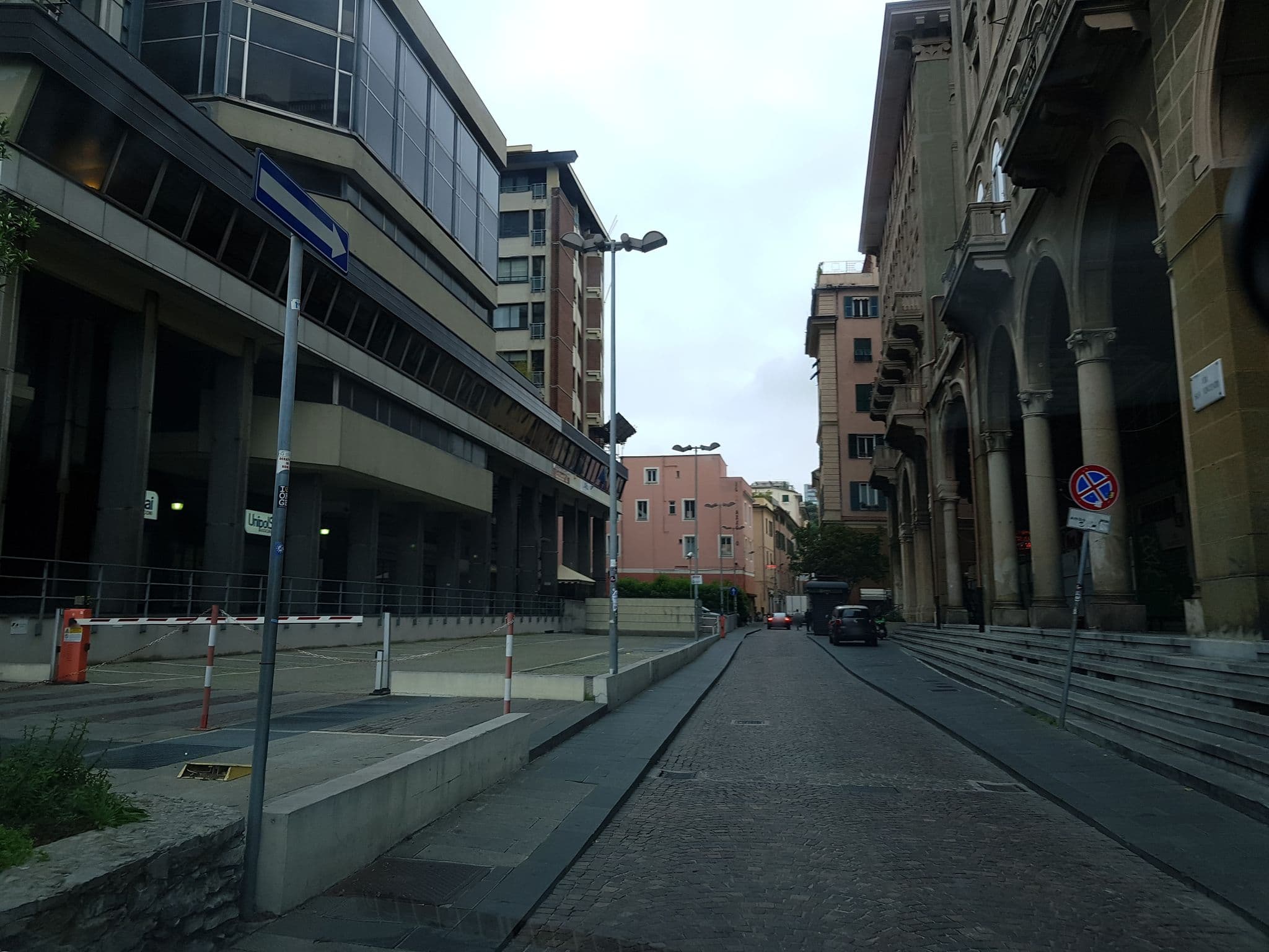 Street view near Hotel Moderno Verdi, Genoa — © ale_zena_it (CC BY-SA · Mapillary)