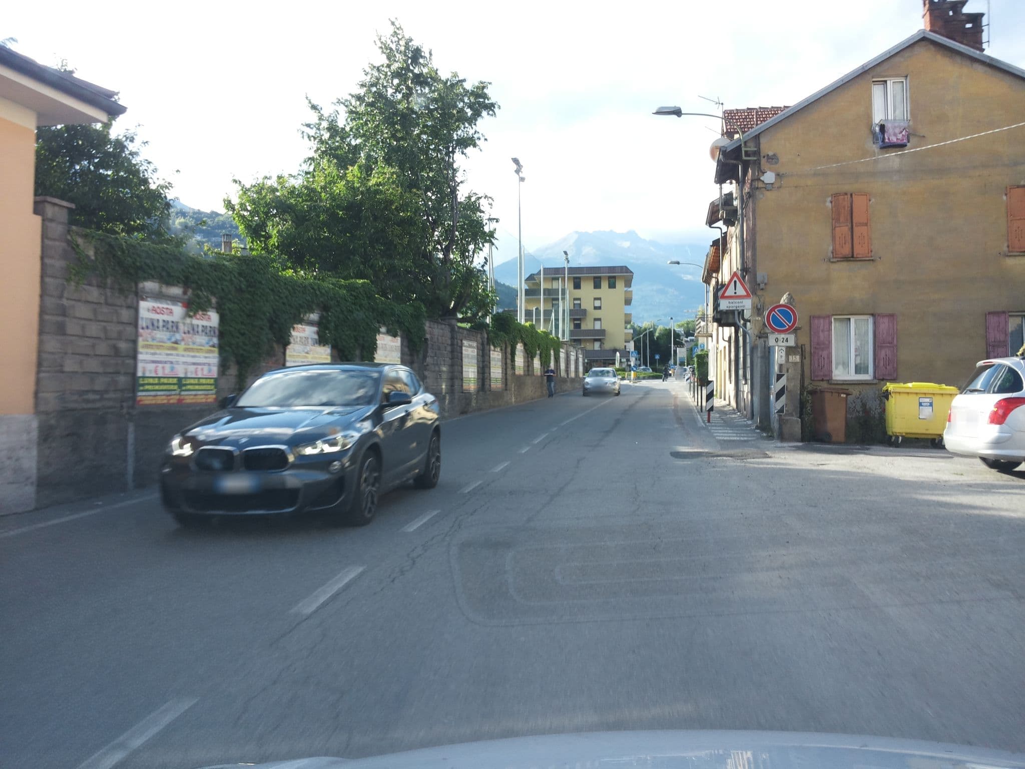Street view near Alloggio azzurro, Aosta — © musuruan (CC BY-SA · Mapillary)