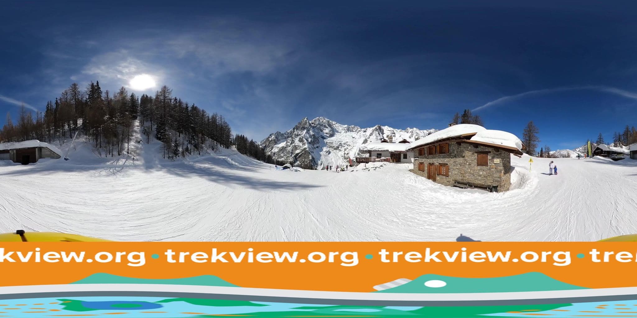 Street view near Affittacamere Scalvino, Courmayeur — © trekviewed (CC BY-SA · Mapillary)