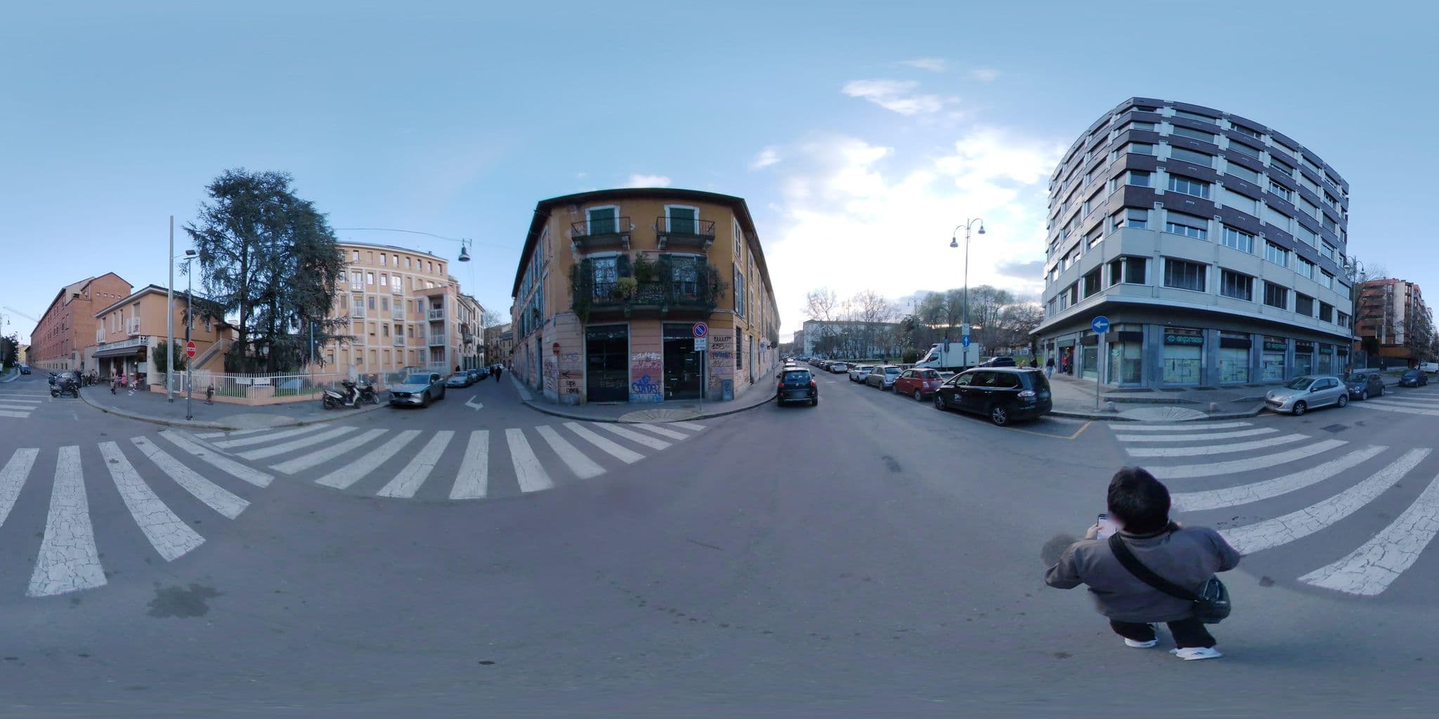 Street view near The Sister Hotel, Milan — © mapconcierge (CC BY-SA · Mapillary)
