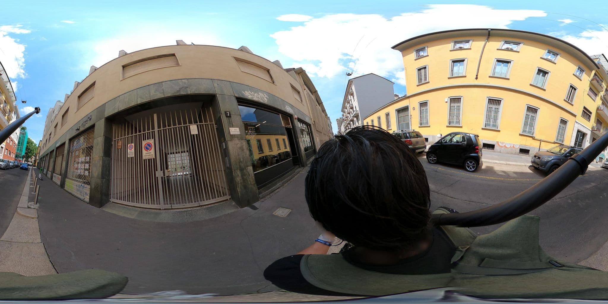Street view near La Casa di Leia, Milan — © mapconcierge (CC BY-SA · Mapillary)