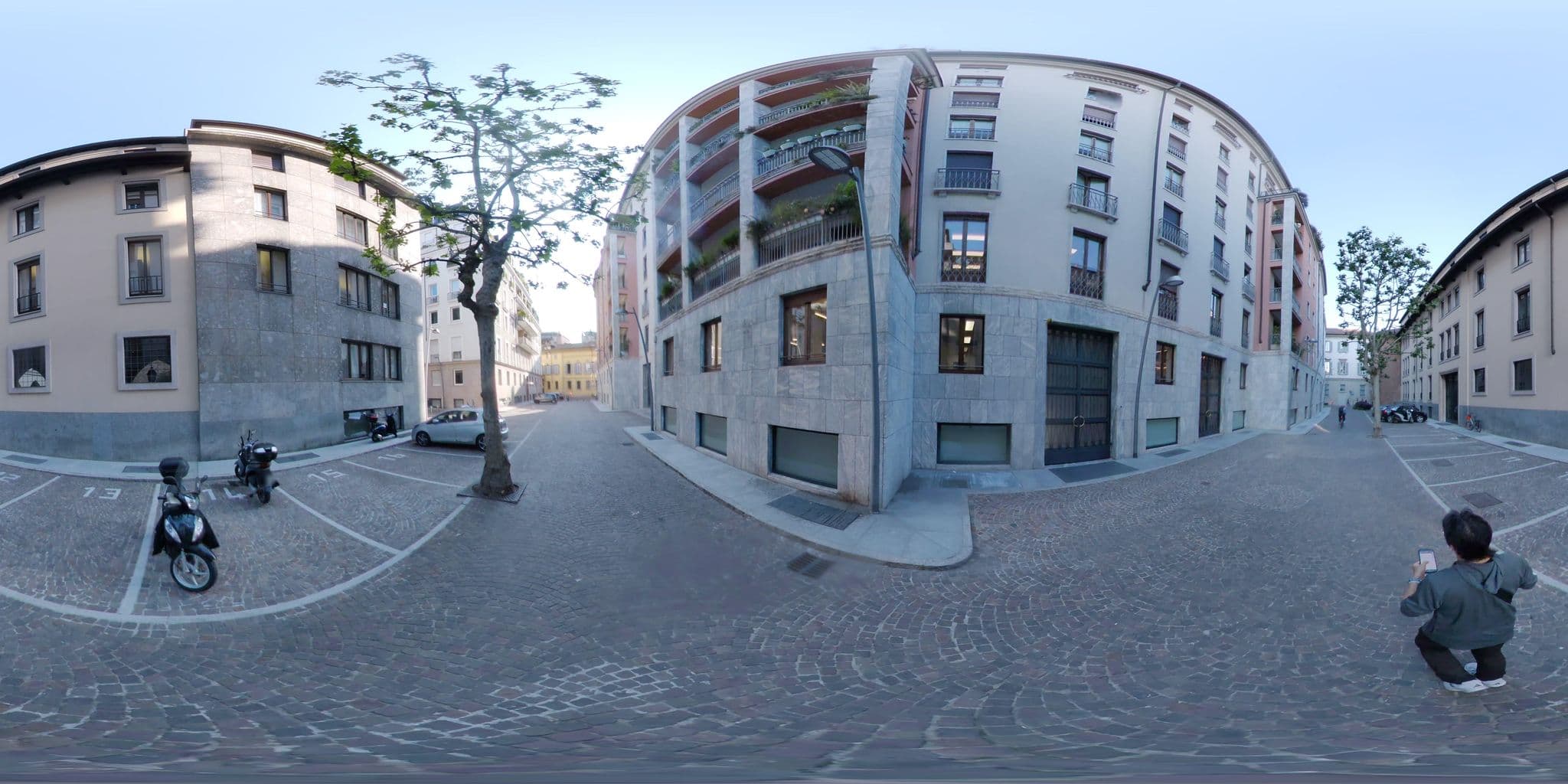 Street view near Brera Garden View Apartment R&R, Milan — © mapconcierge (CC BY-SA · Mapillary)